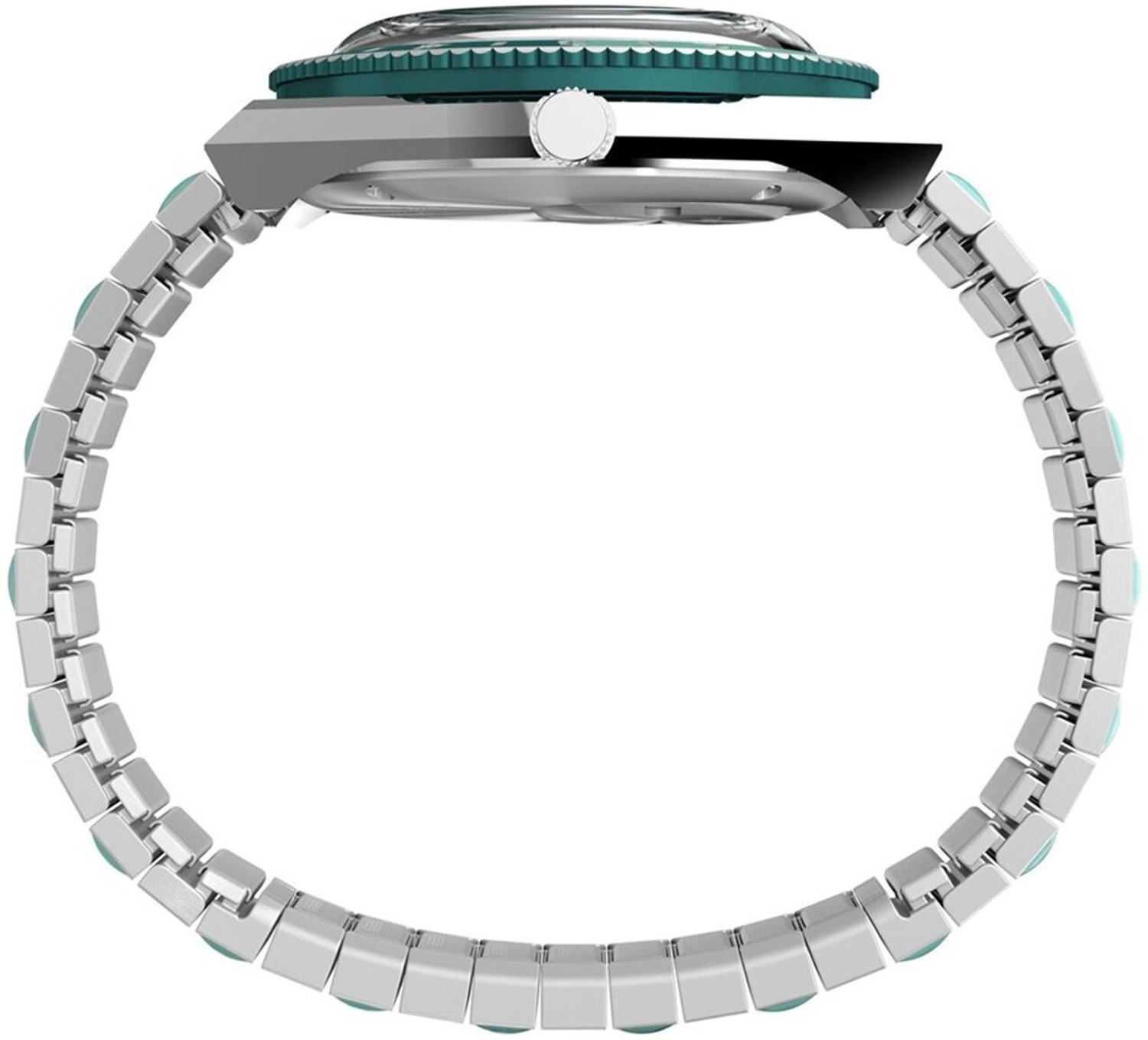 Image of TIMEX TW2W87800UJ Diver Inspired Round 36mm Blue Dial Analog Watch - For Women