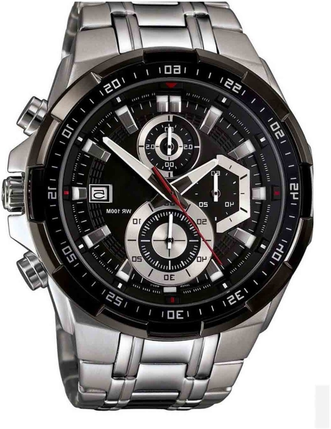 Image of faxon Chorno working watch Dial Black color Analog Watch - For Men