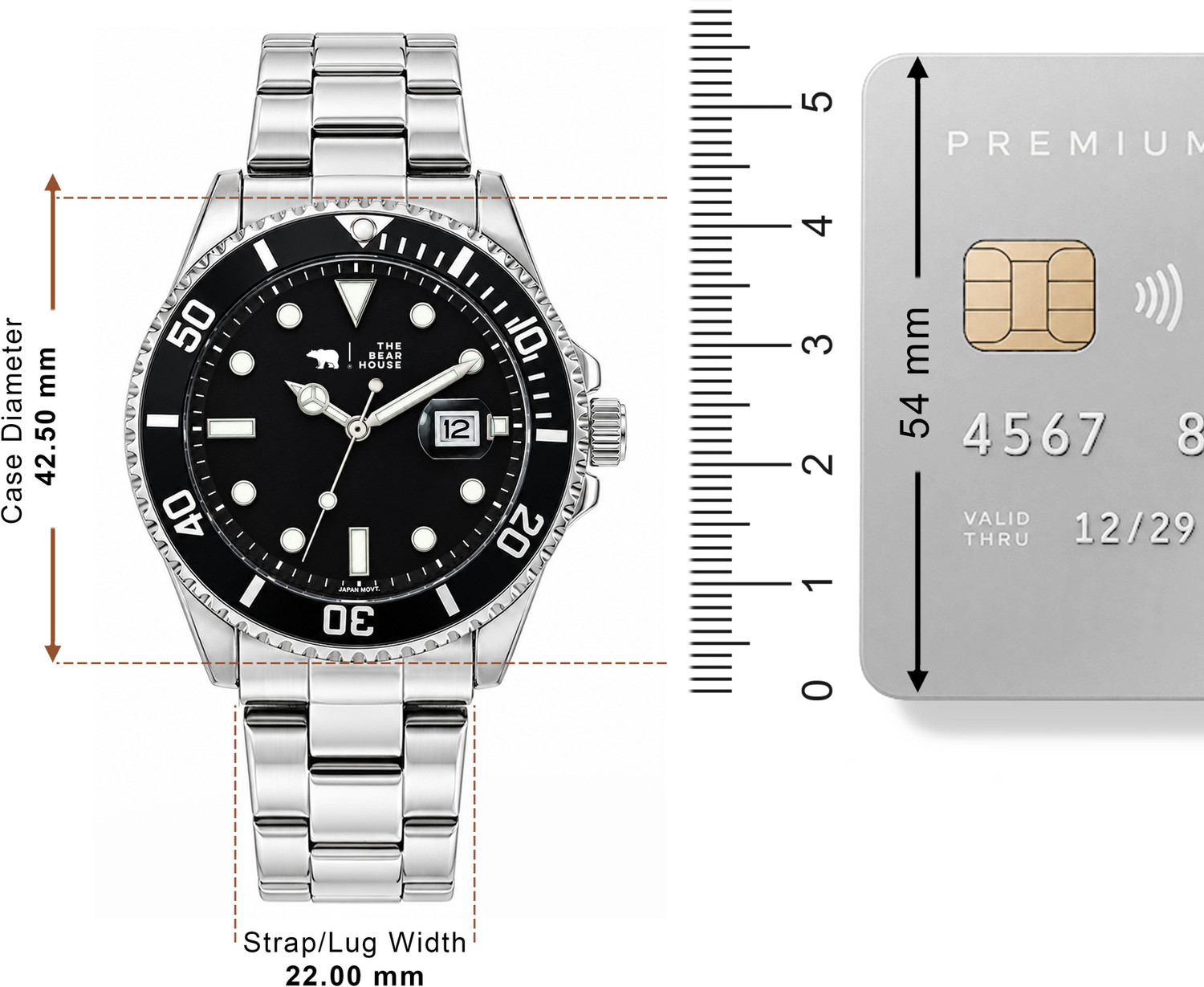 Image of The Bear House Icon Series Analog Watch - For Men O-75790CMGI