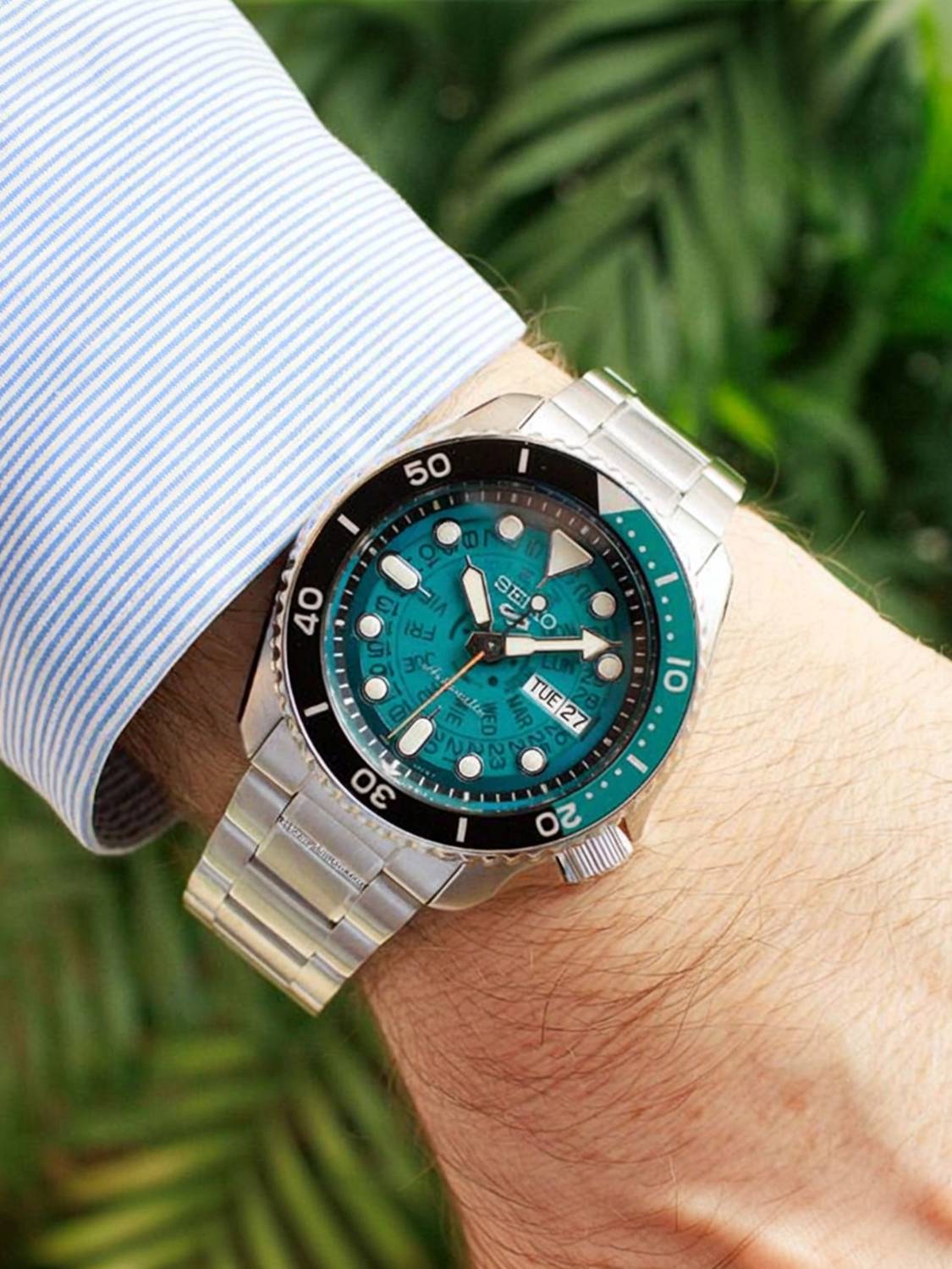 ジャンク SEIKO ５SPORTS Seiko Men's SRPJ45K1 5 Sports SKX Sports Style 5 Sports Automatic
