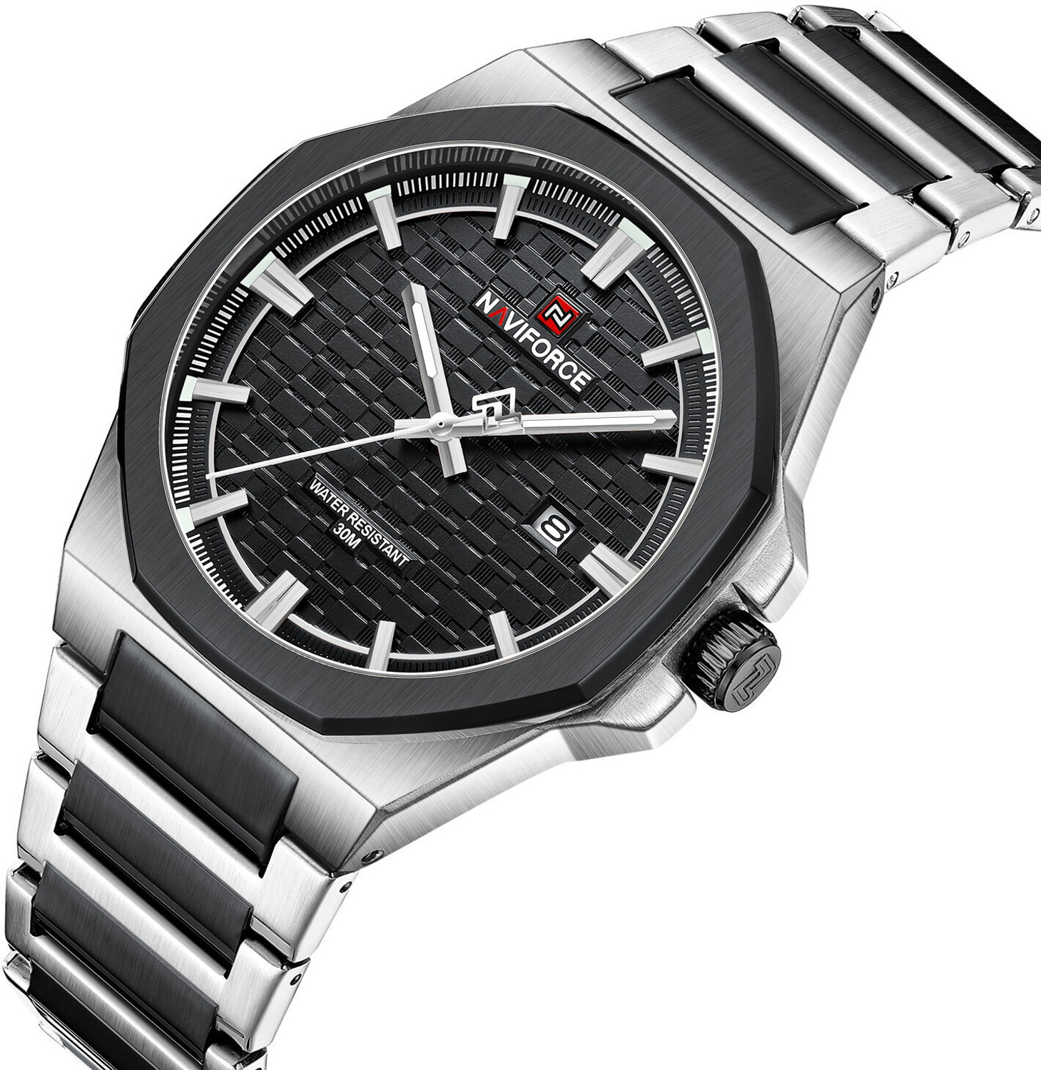 Image of NAVIFORCE NF9245 NF9245SBB Analog Watch - For Men