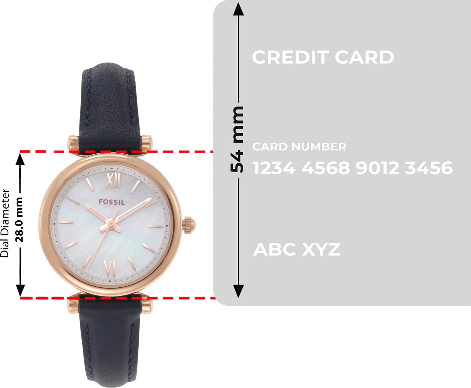 Image of FOSSIL Carlie Mini Carlie Mini Analog Watch - For Women