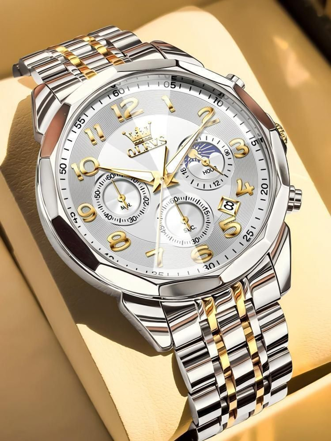 Image of OLEVS Analog Watch - For Men