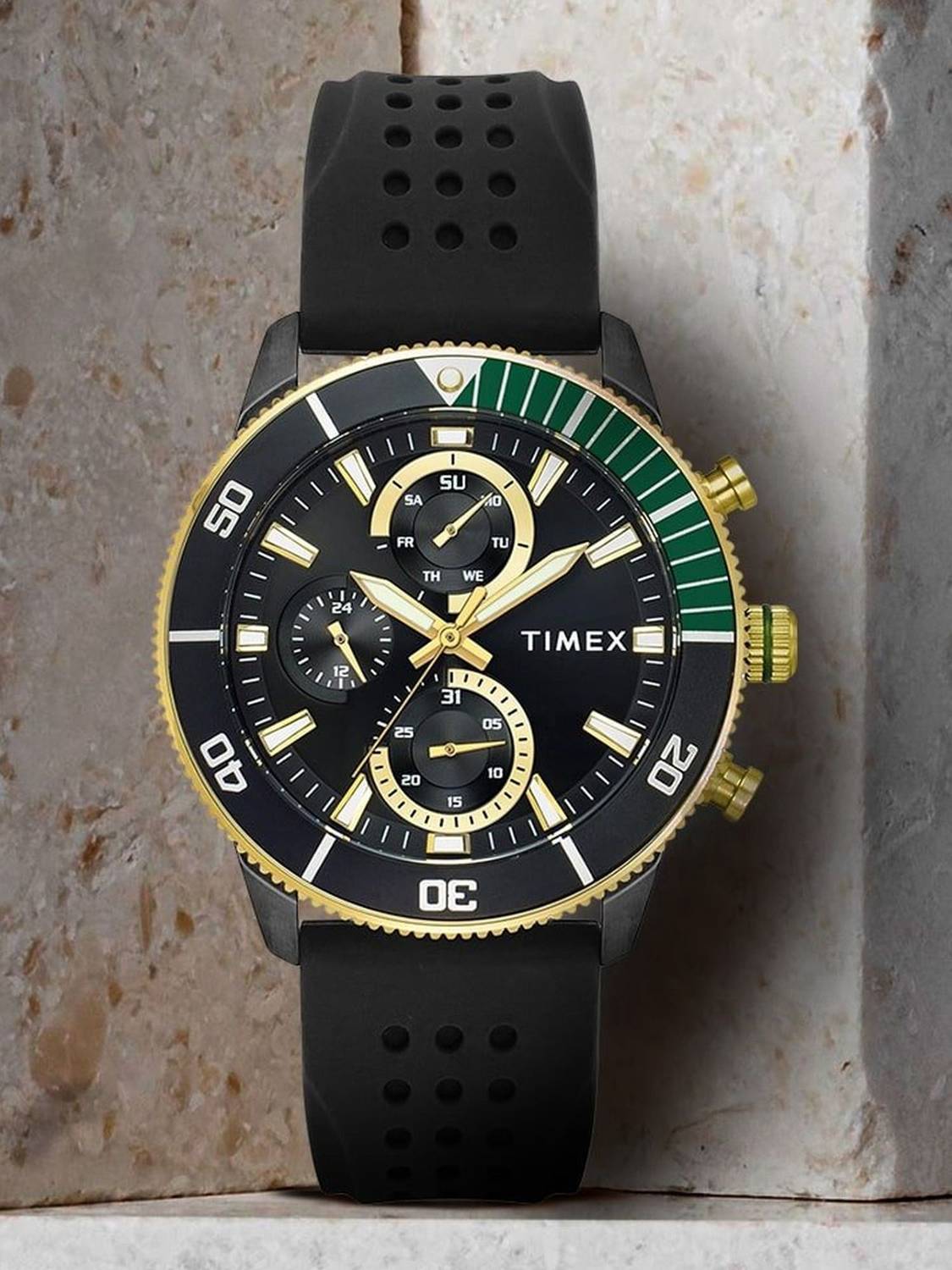 TIMEX Multifunction Black Dial Analog Watch - For Men - Buy TIMEX
