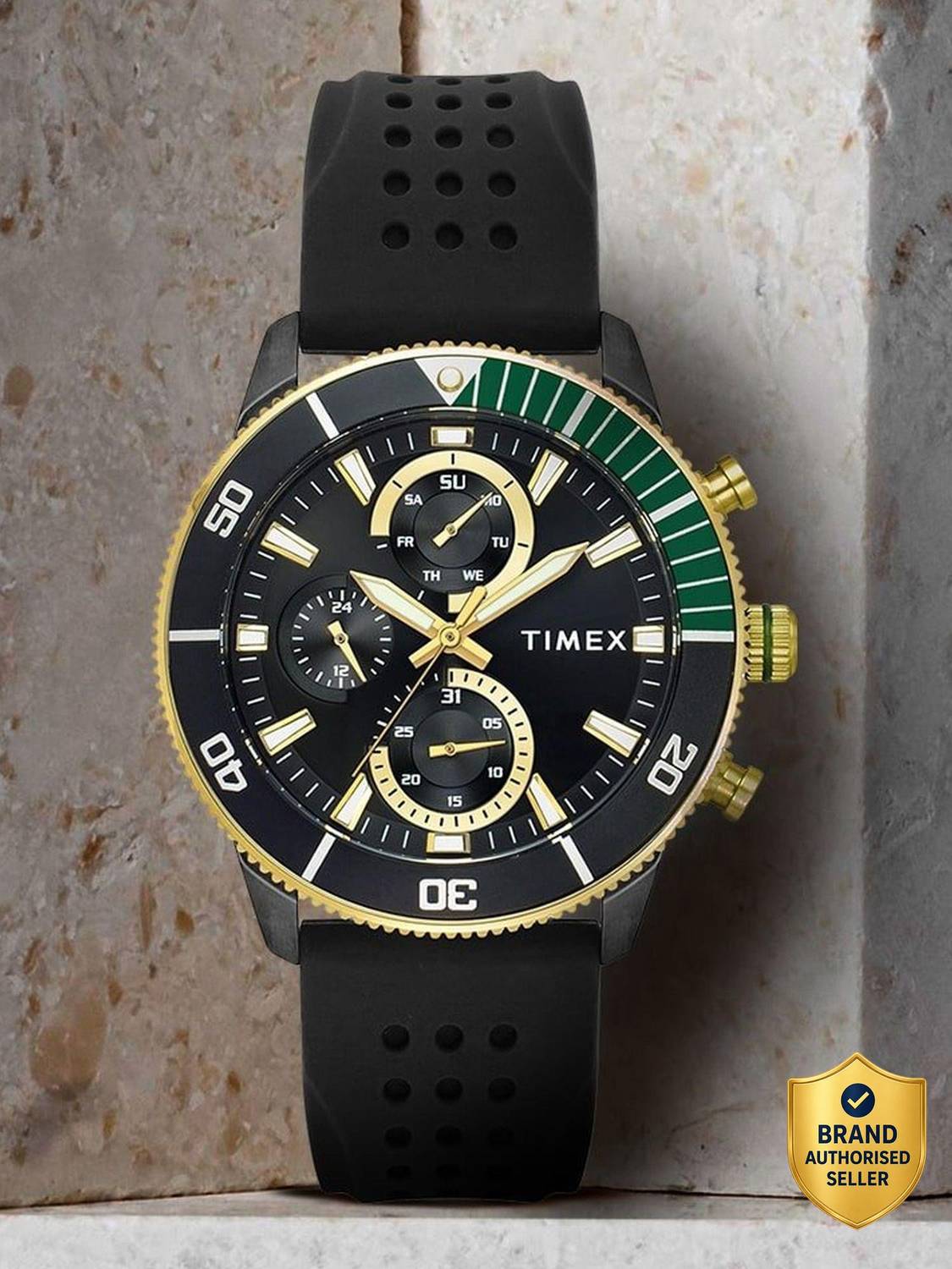 TIMEX Black Dial Analog Watch - Men - Image 1