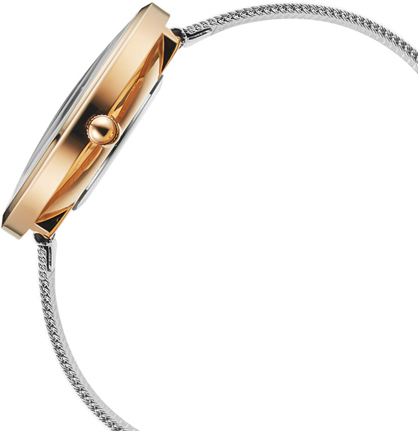 Image of Fastrack Vyb Manifester Quartz Silver Dial Stainless Steel Strap Watch for Girls Analog Watch - For Women