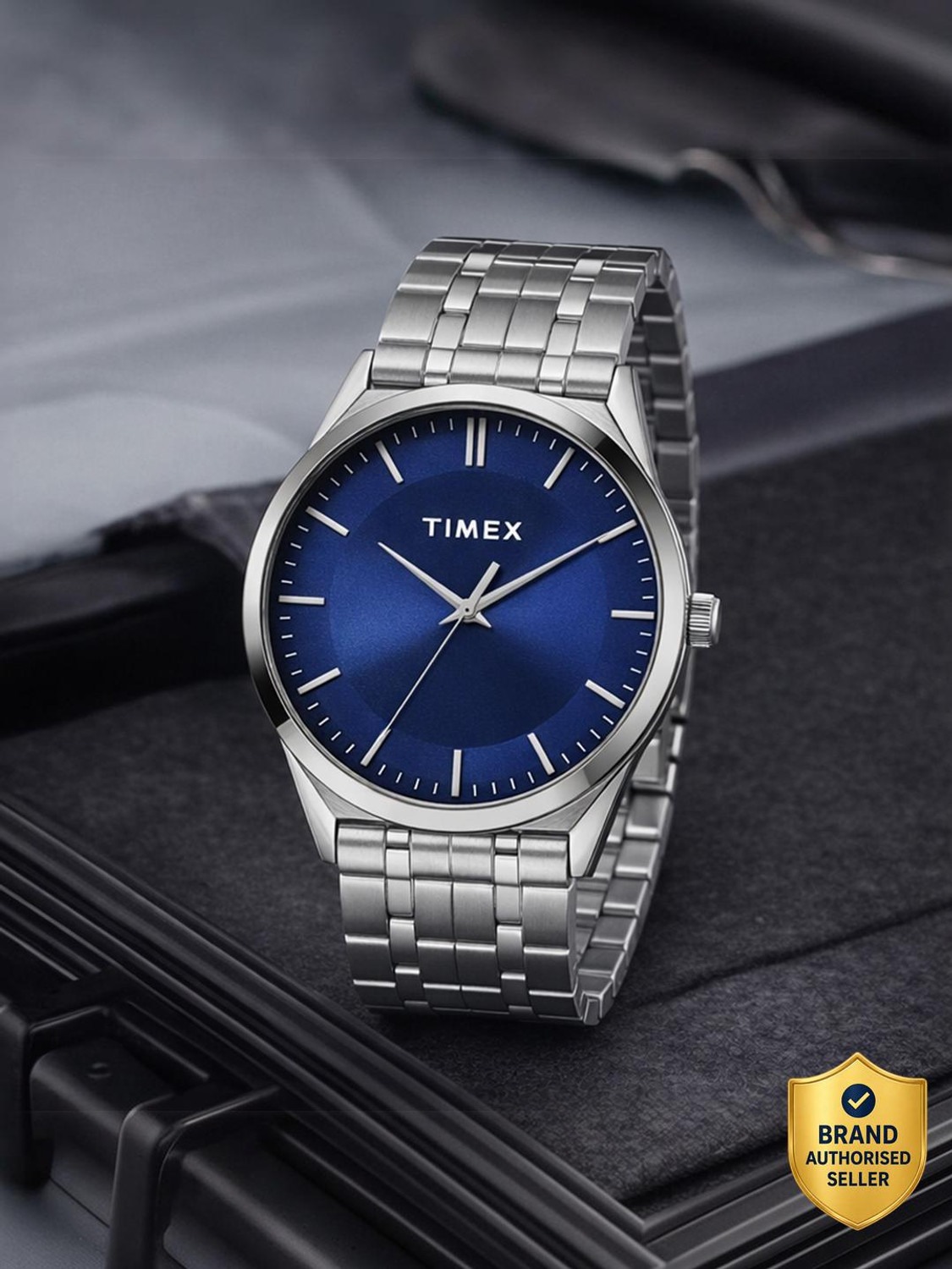 Image of TIMEX Blue Dial Analog Watch - For Men