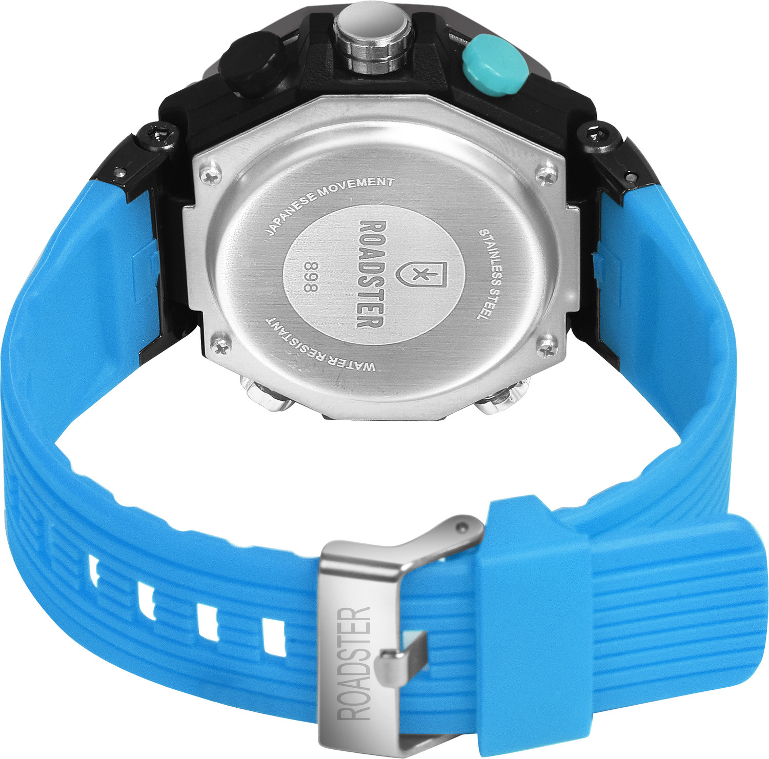 Image of Roadster Waterproof Multi-Functional Wrist Analog-Digital Watch - For Men