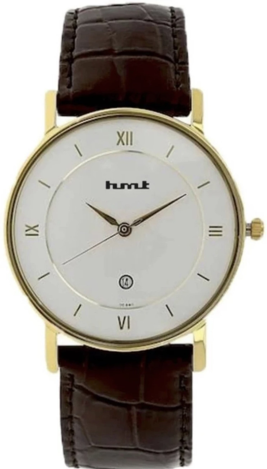 Image of HMT DLX HMT Classic Roman Gold L:atest Analog Watch - For Men