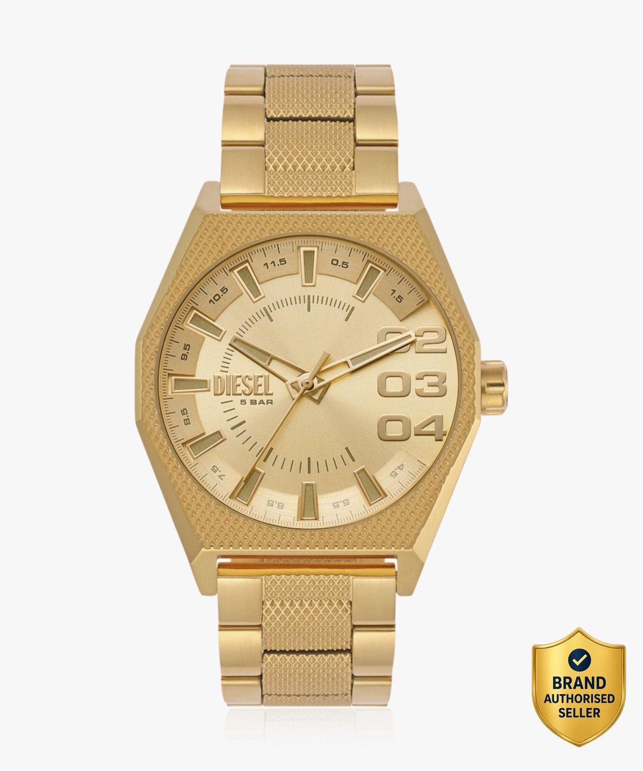 Image of DIESEL Scraper Scraper Analog Watch - For Men