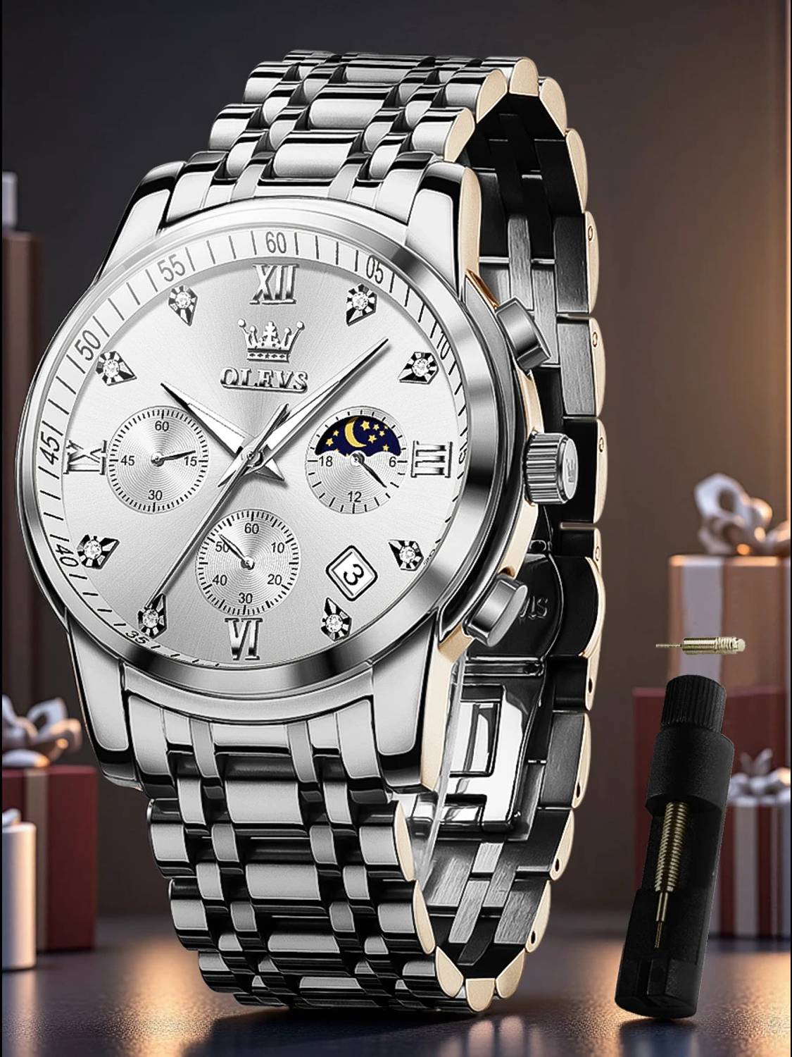 OLEVS Analog Watch - For Men - Image 2