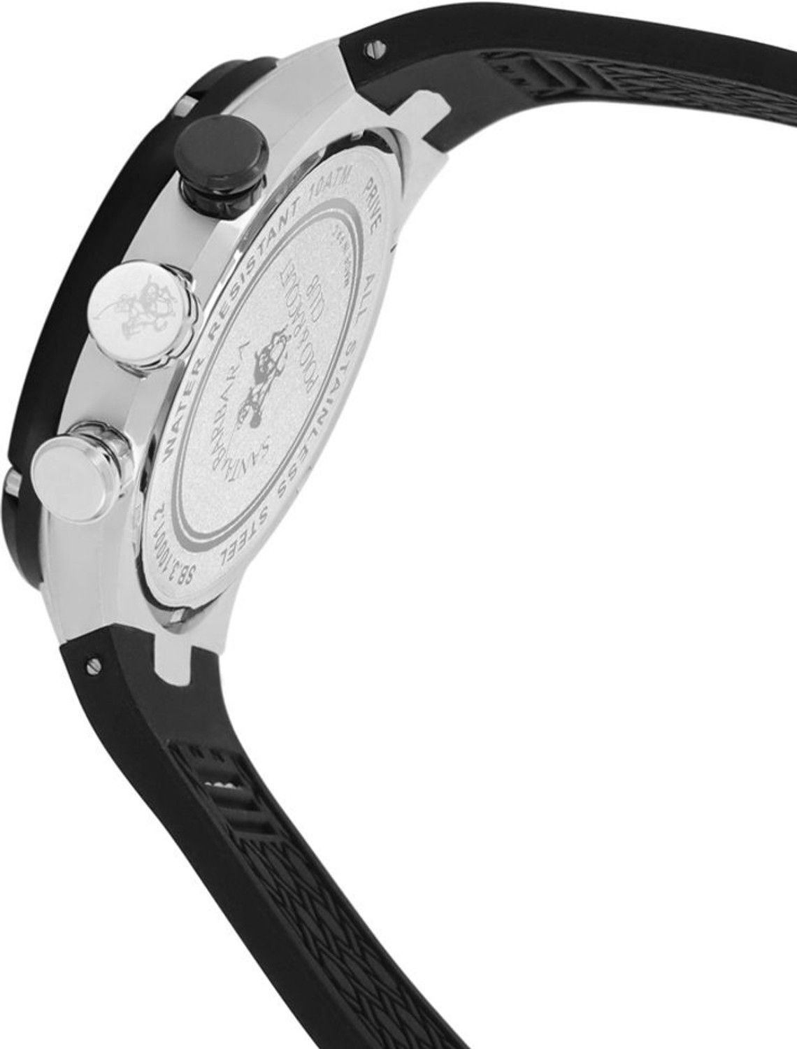 Image of Santa Barbara Polo & Racquet Club SB.3.10001-2 Chronograph Light Blue Dial Quartz Analog Watch - For Men