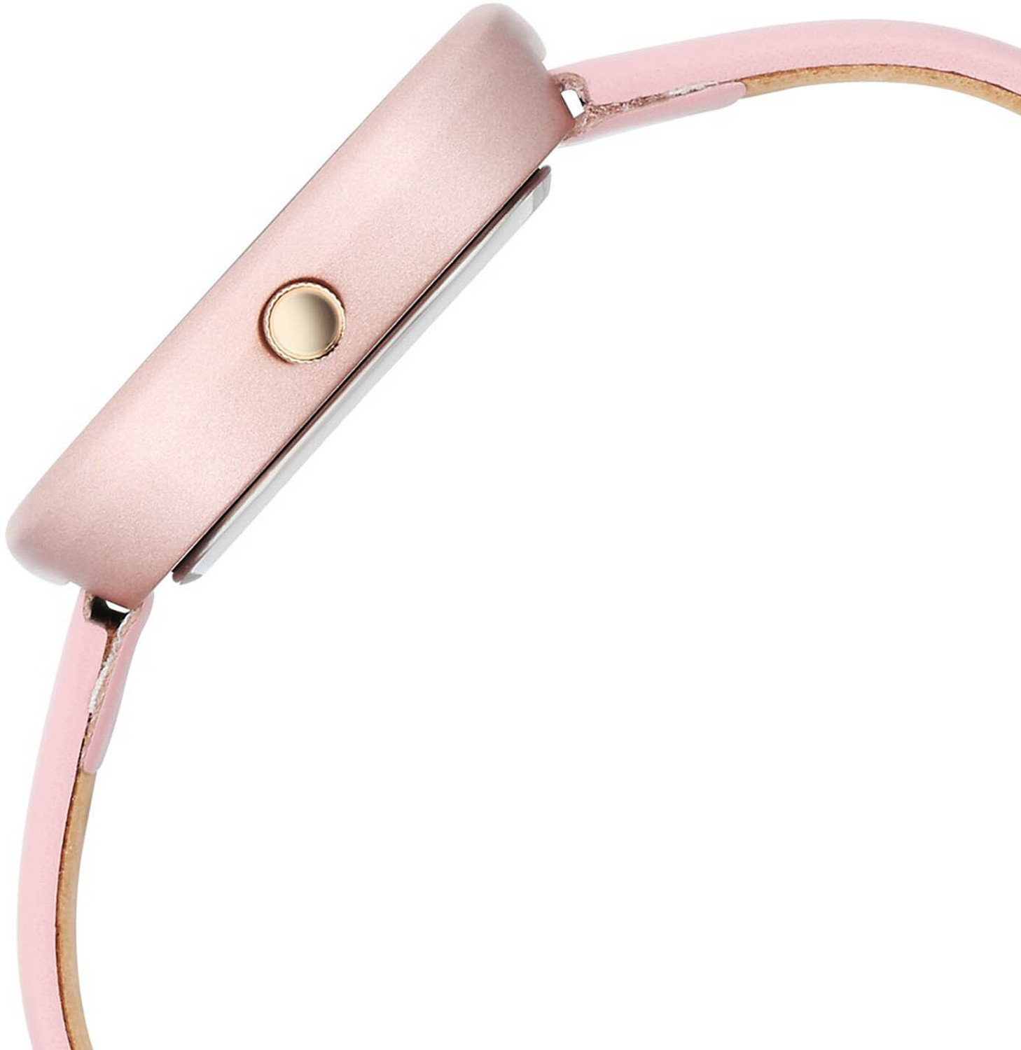 Image of Fastrack Vyb Successor Quartz Analog Pink Dial Leather Strap Watch For Girls Analog Watch - For Women