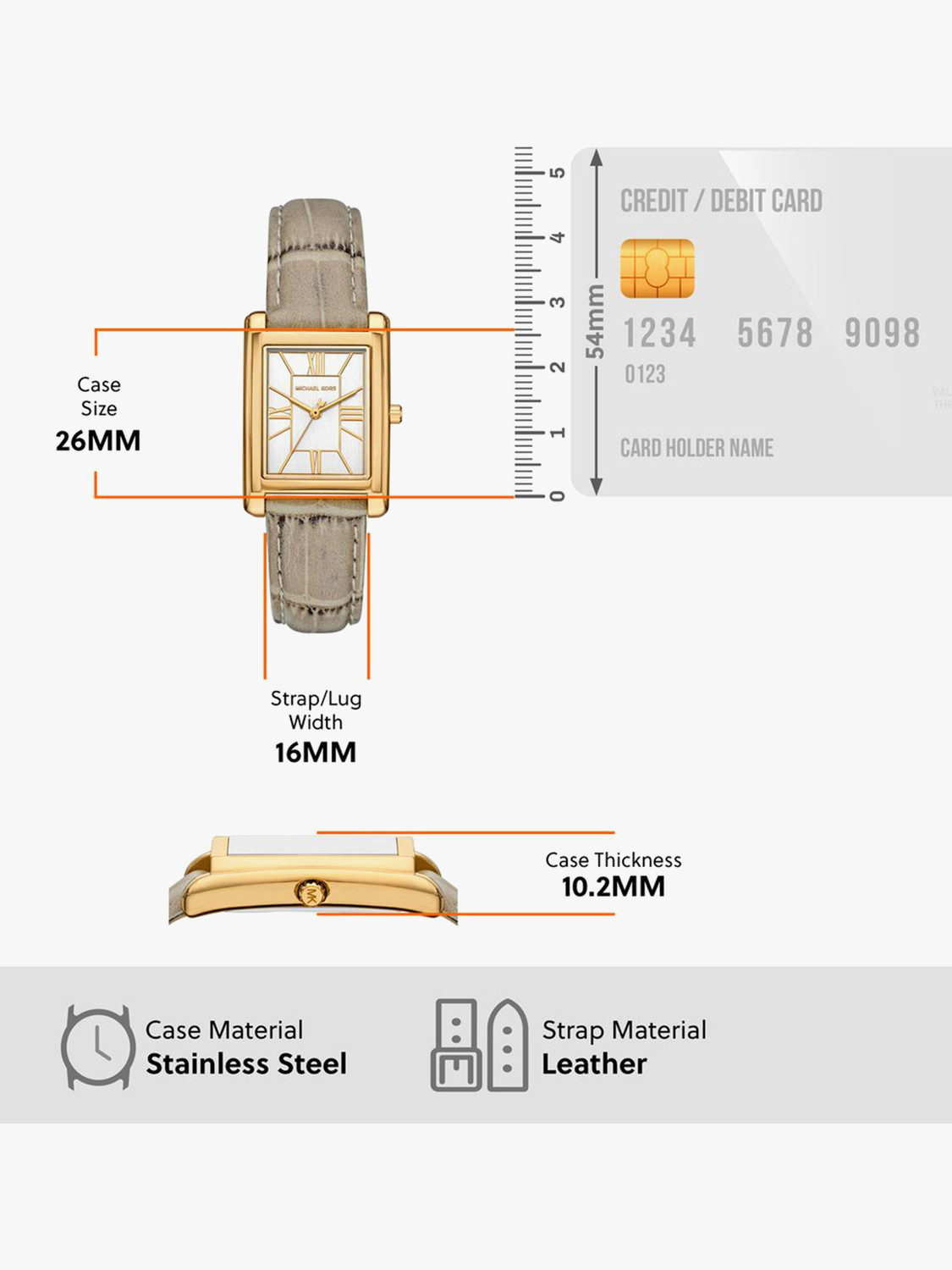 Image of MICHAEL KORS Essex Analog Watch - For Women MK4964,MK4964I