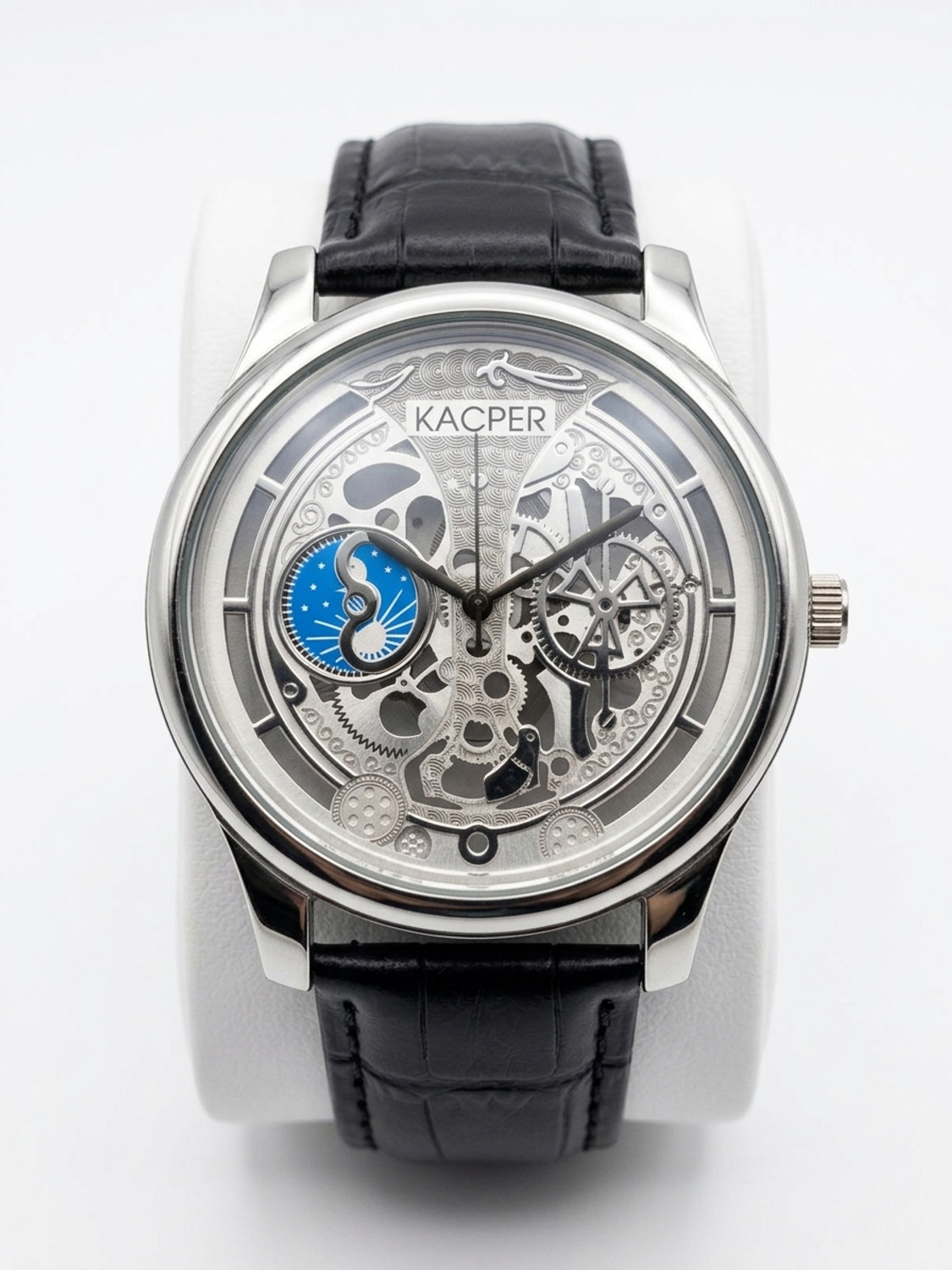 Image of Kacper KCP-SKEL-01 KACPER Chrono-Skeleton Series Analog Watch - For Men