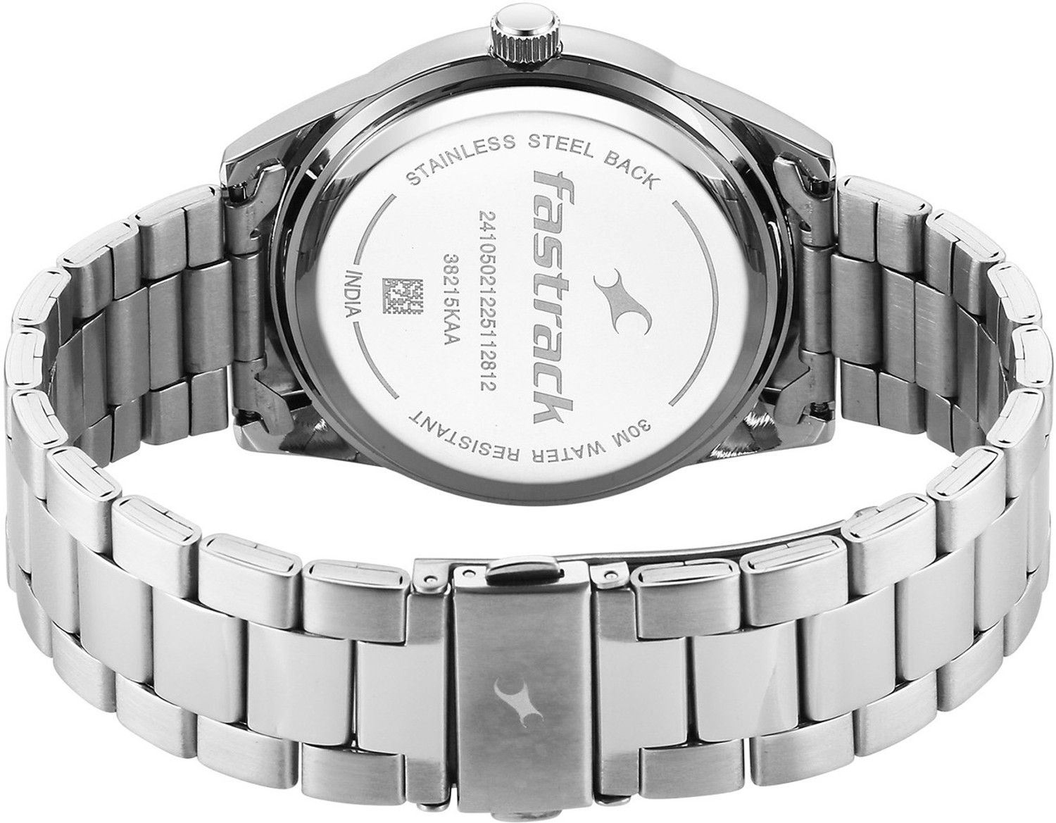 Image of Fastrack Stunners Fastrack Stunners XI Quartz Teal Dial Silver Stainless steel Strap Analog Watch - For Men