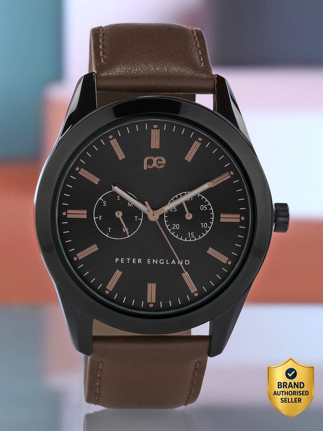 Peter England Men's Analog Watch