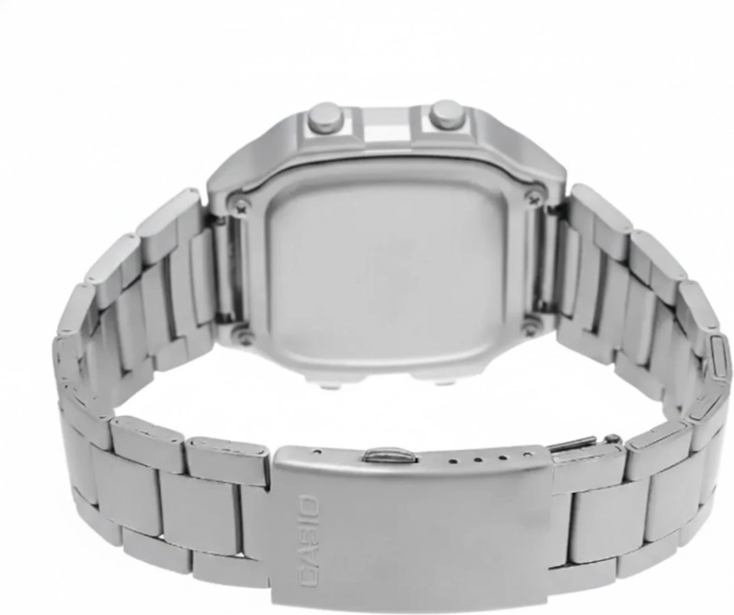 Image of ZAFIROX Digital World Time Watch - 10-Year Battery & 100M Water Resistant ZAFIROX World Time Illuminator Digital Watch with Metal Band Digital Watch - For Men