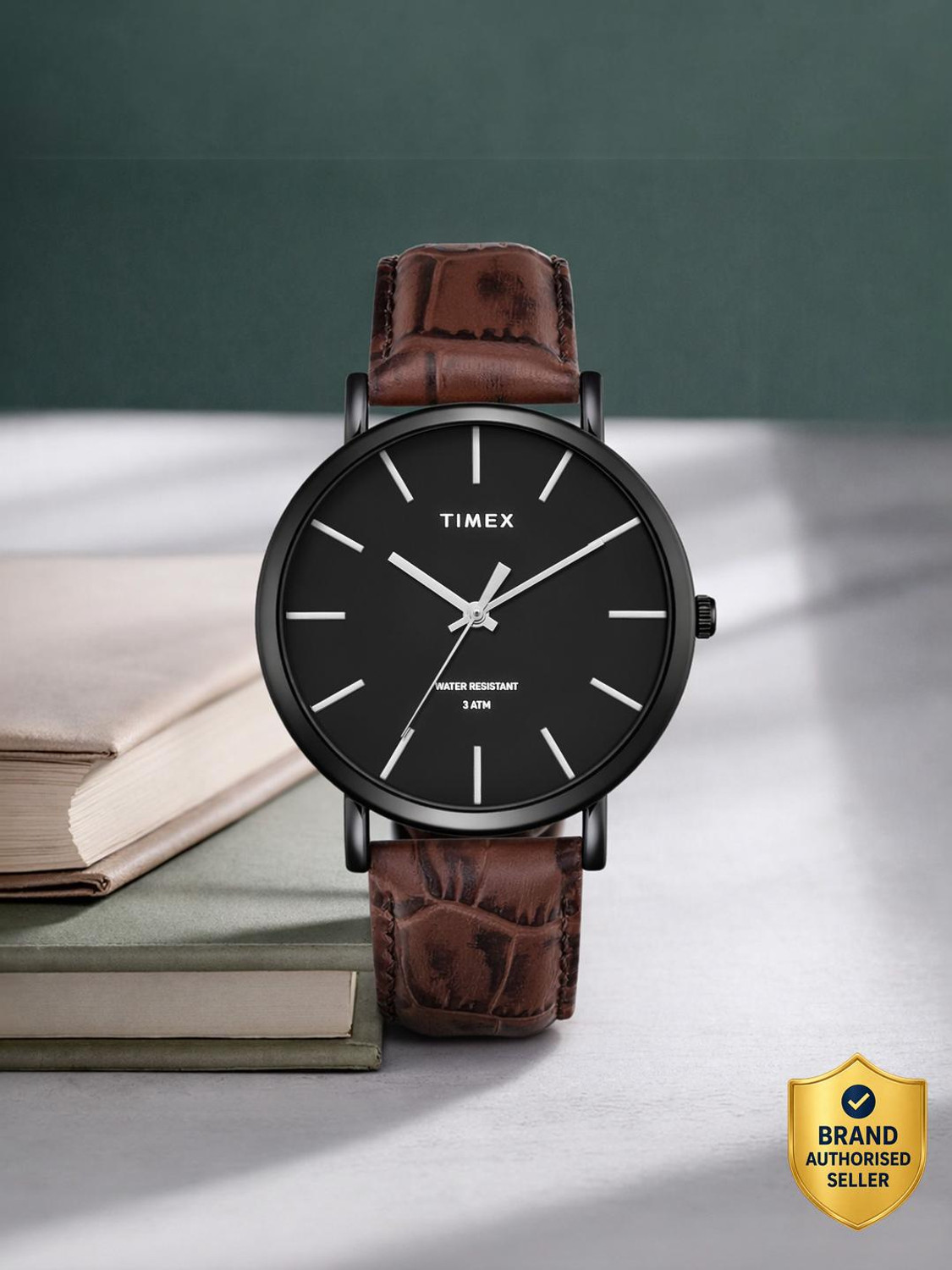 Image of TIMEX Black Dial Analog Watch - For Men