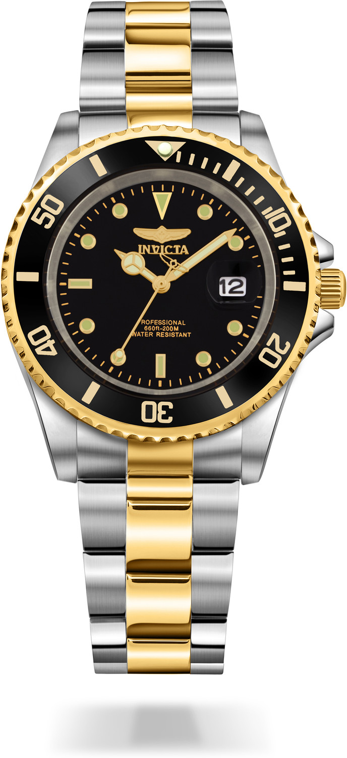 INVICTA 26973 Pro Diver Quartz Black Dial Analog Watch - For Men