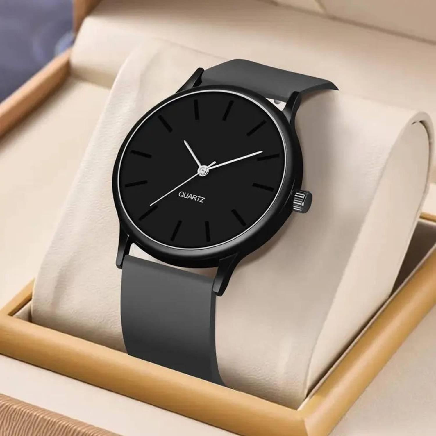 Nax Analog Watch - Black - Image 2