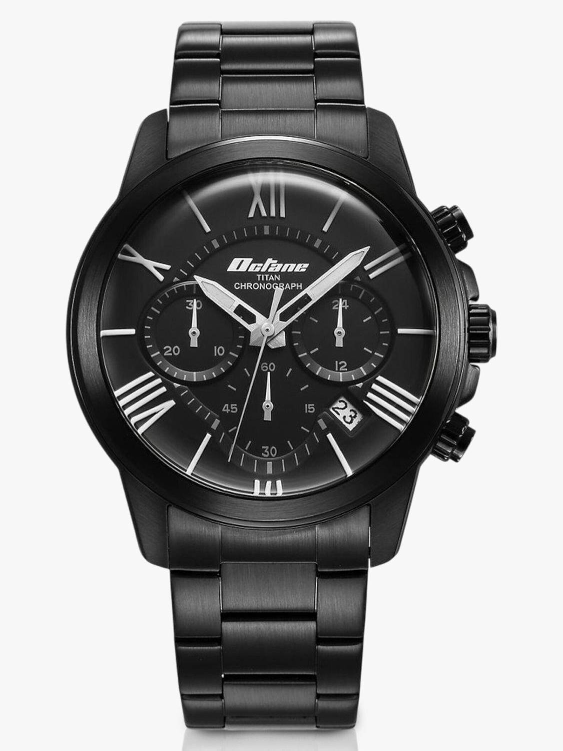 Titan Octane Chronograph Black Dial Men's Watch - Image 3