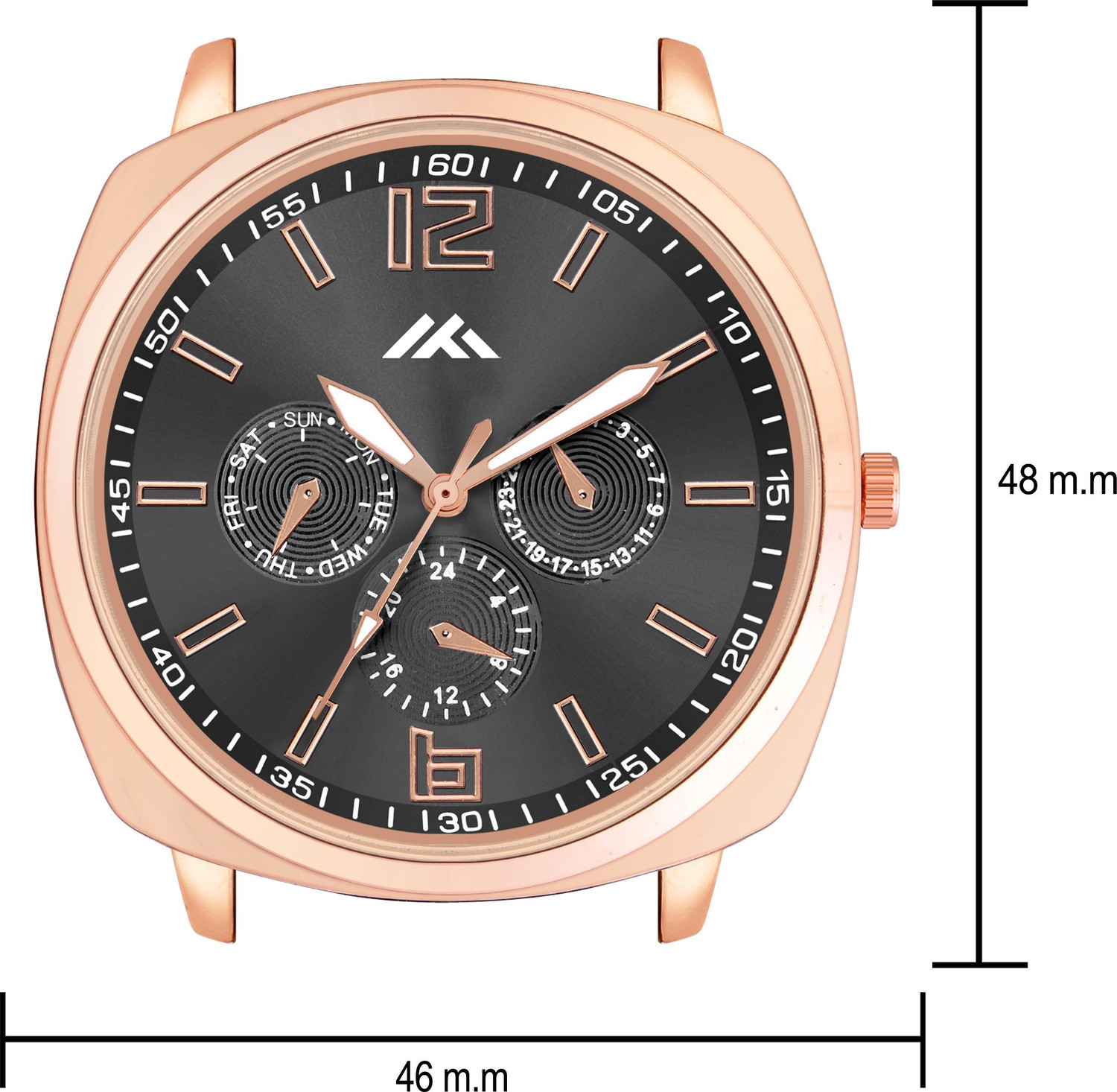 Image of Shivark BL-59 Newly Arrived Girl Or Silicon Strap Square dial Analog Watch - For Men