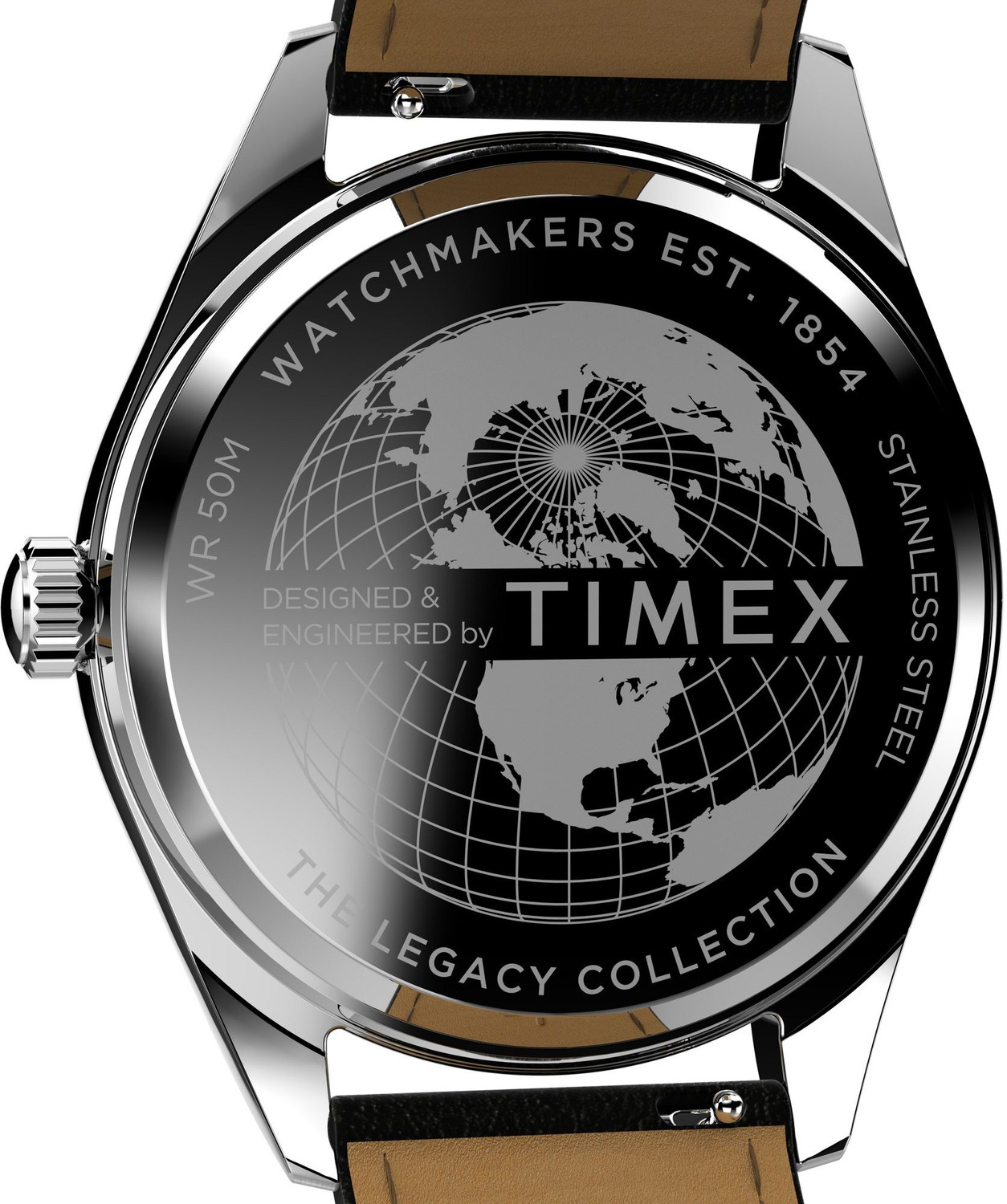 Image of TIMEX TWEG27106 Legacy Round 41mm Green Dial Analog Watch - For Men