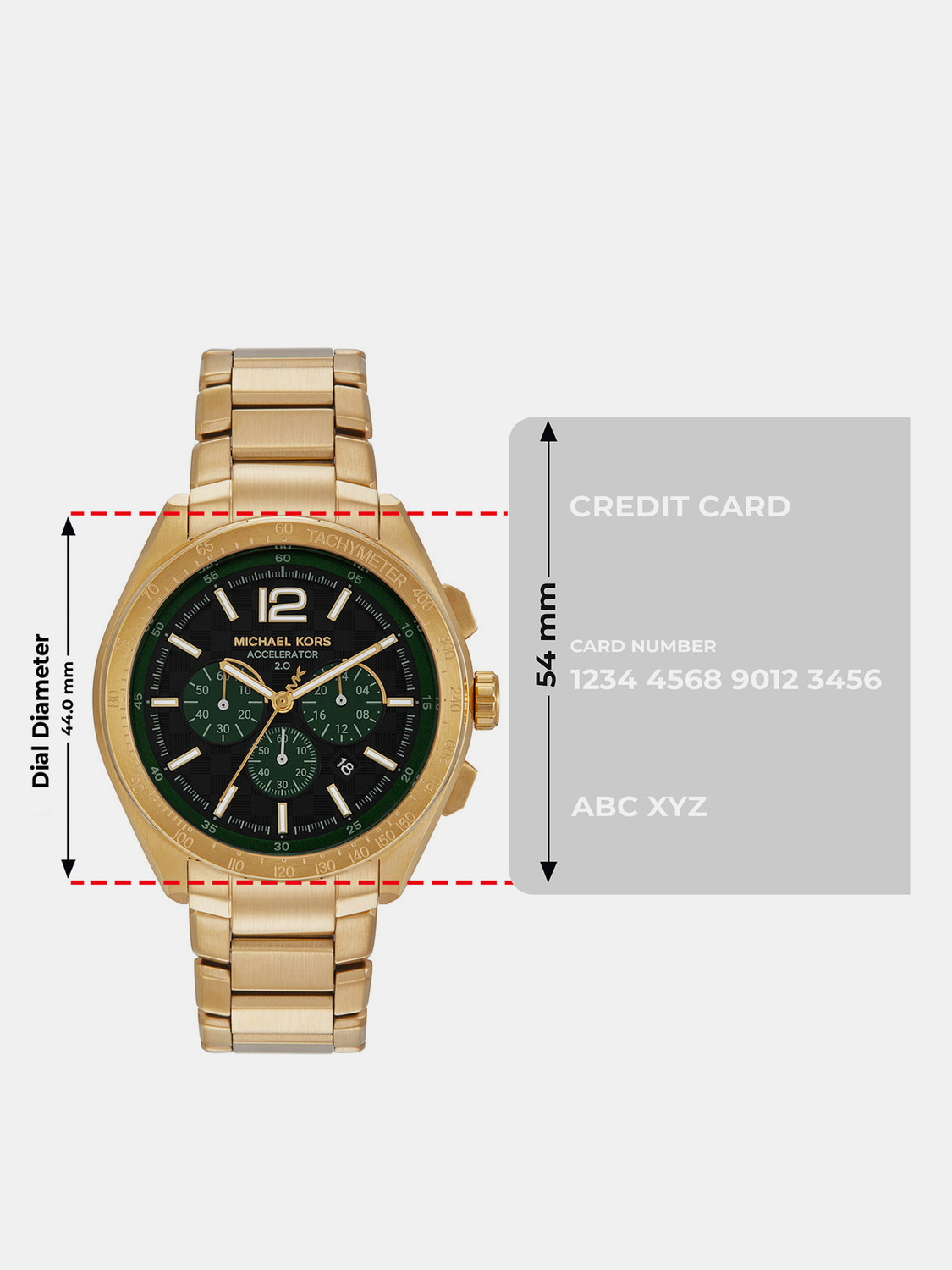 Image of MICHAEL KORS Accelerator 2 Accelerator 2 Analog Watch - For Men