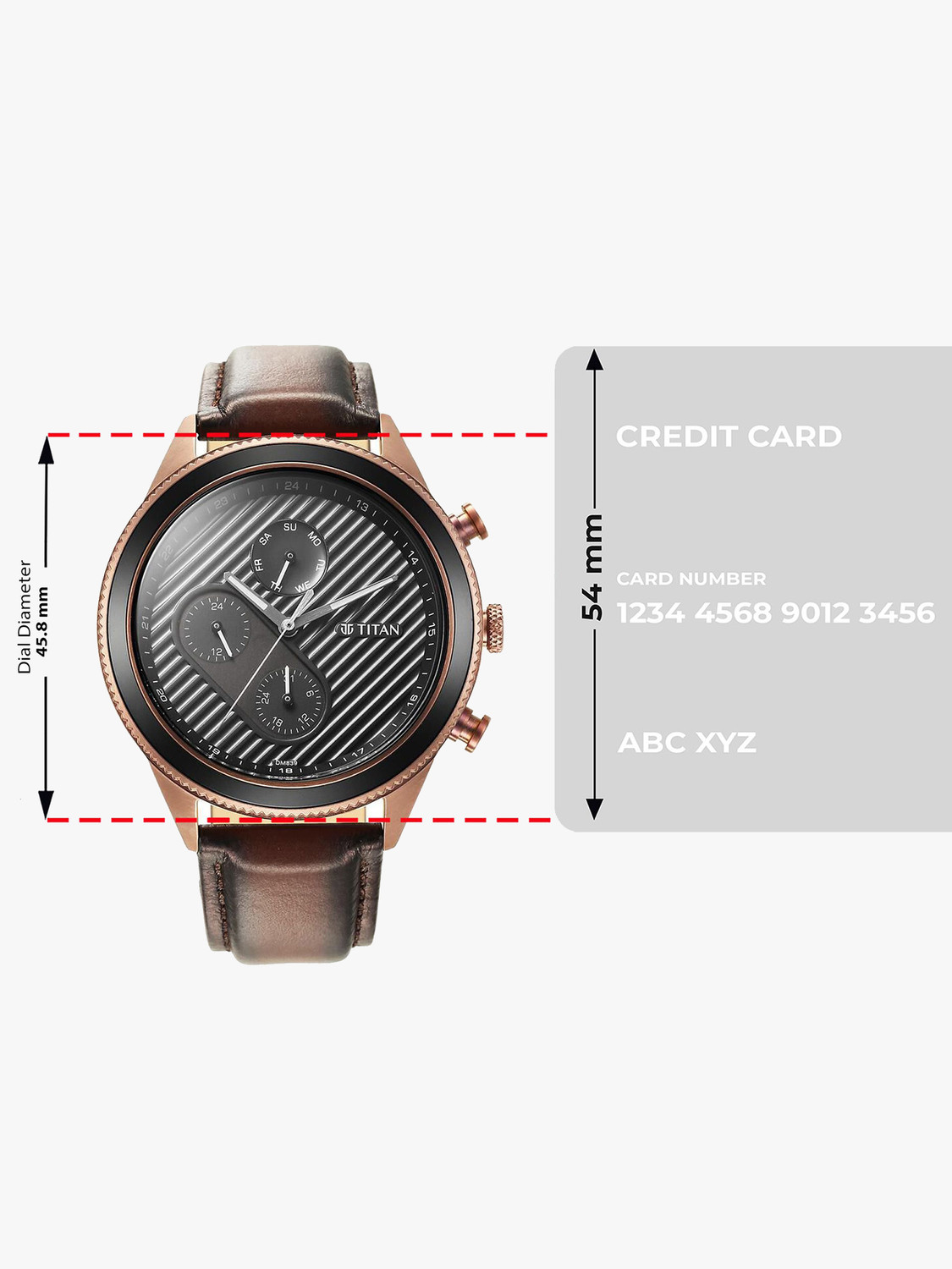 Image of Titan Gents Classique Km Analog Watch - For Men