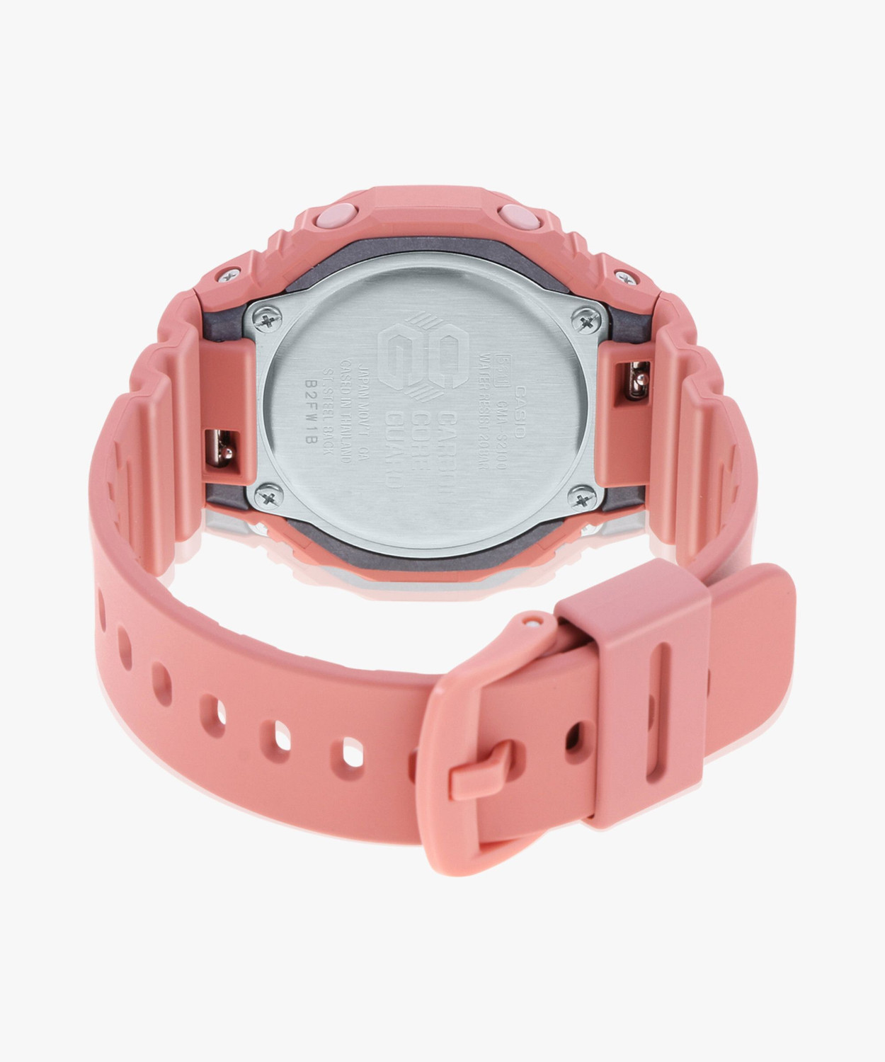 Image of CASIO GMA-S2100-4A2DR G-SHOCK Pink Dial Resin Strap Analog-Digital Watch - For Women