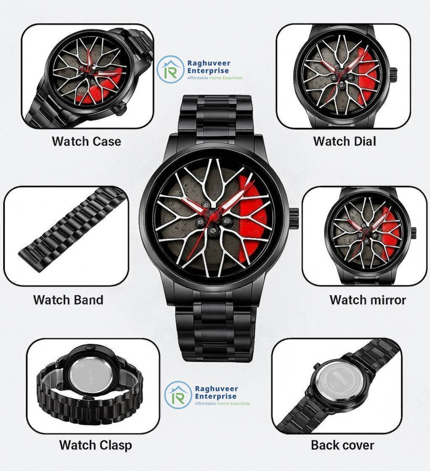 Raghuveer Spinner Analog Watch for Men - Image 3