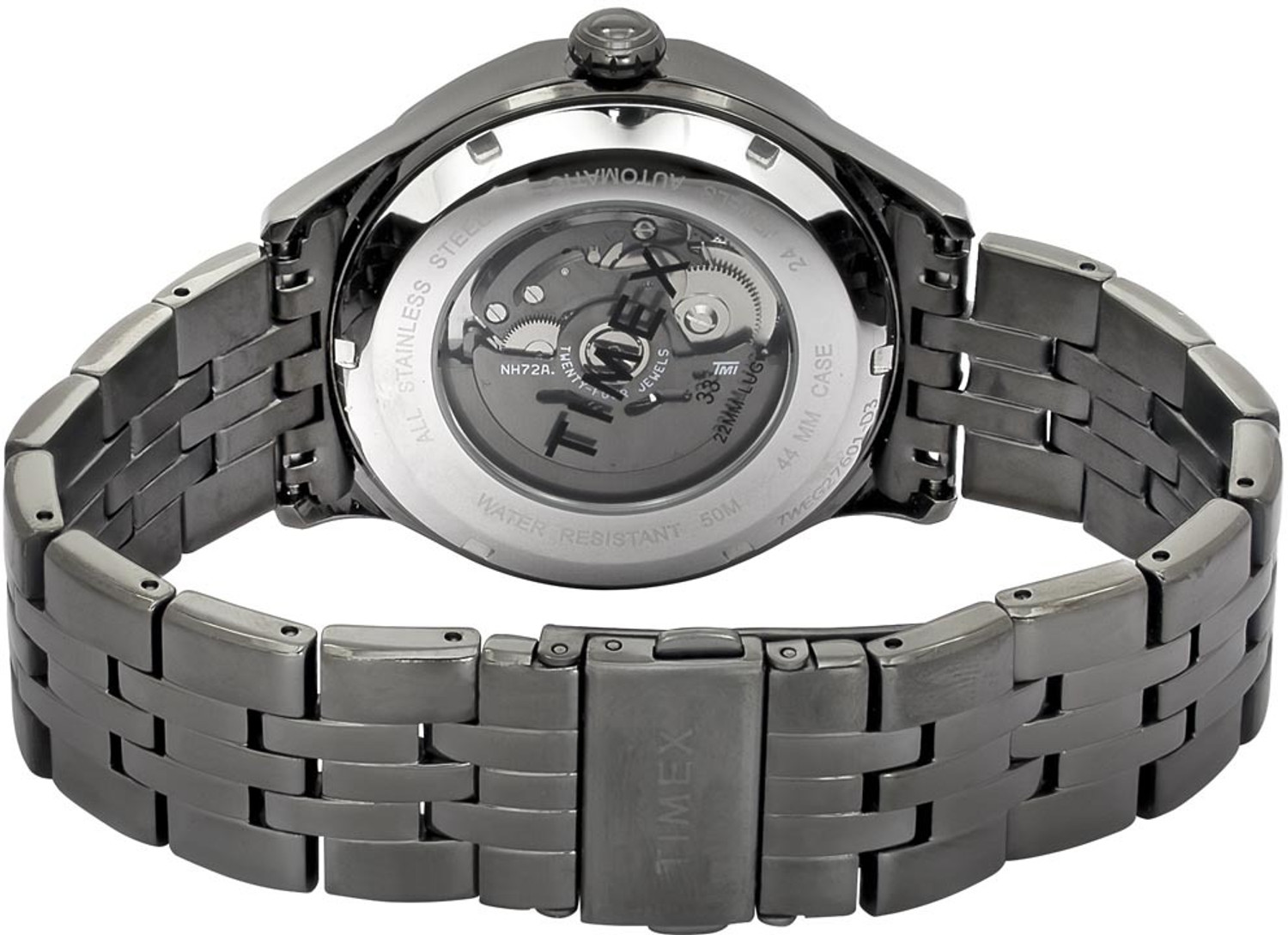 Image of TIMEX TWEG27601 Signio Round 44mm Grey Dial Analog Watch - For Men