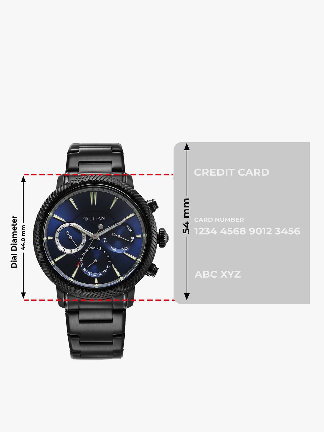 Titan Regallia Stellar Blue Dial Men's Watch - Image 4