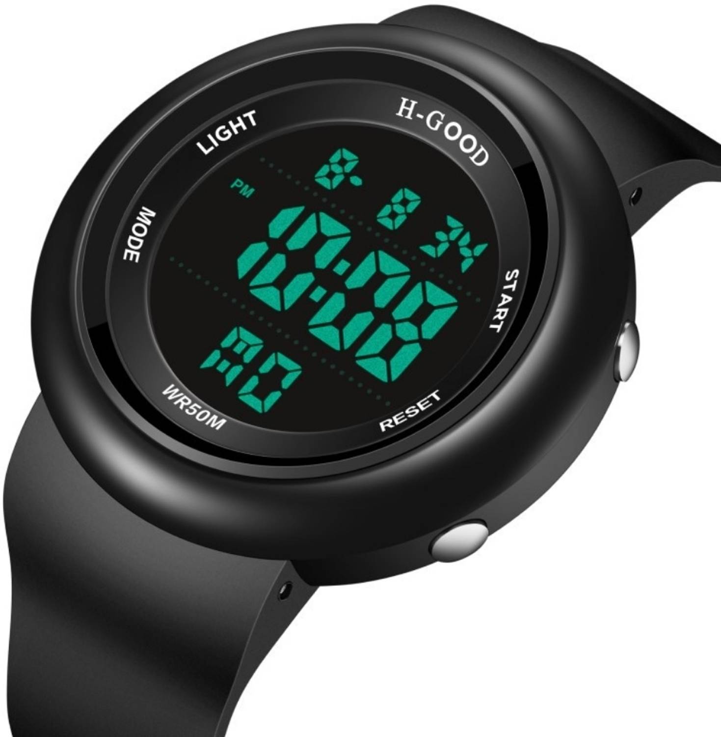 TERIZLA Digital Chronograph Stopwatch Watch - Image 4
