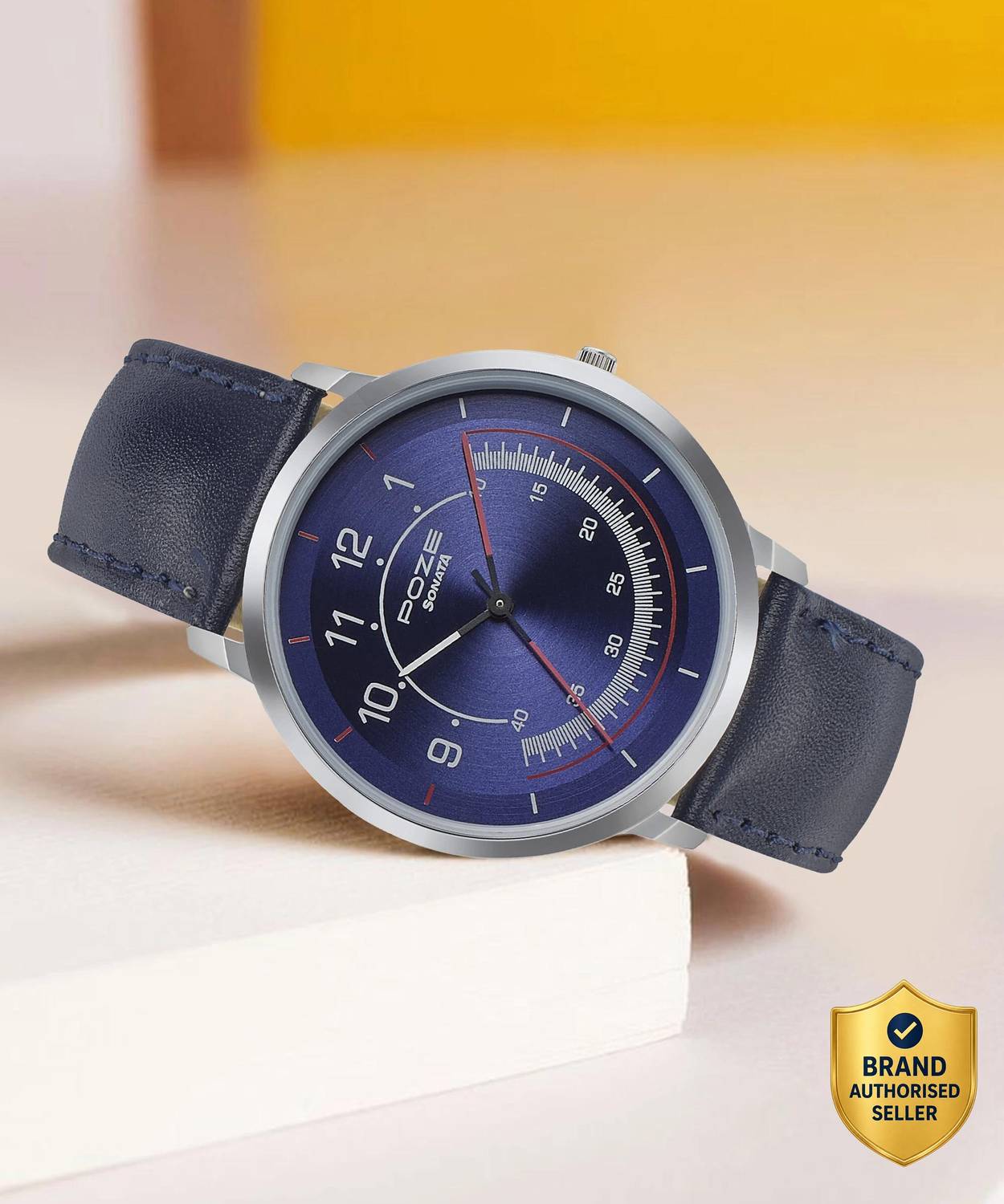 SONATA Poze Dail Blue Strap Analog Watch - For Men - Buy SONATA