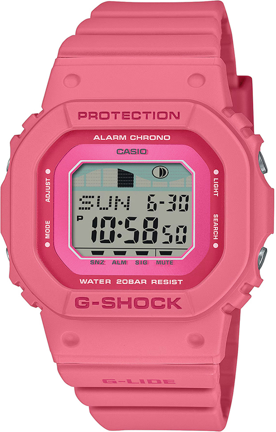 Image of CASIO GLX-S5610-4DR G-SHOCK WOMEN Digital Watch - For Women