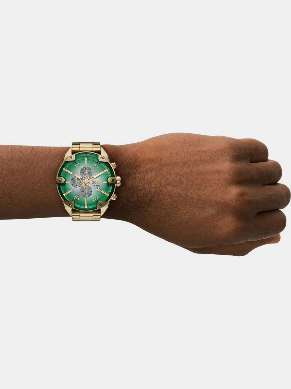 Image of DIESEL Spiked Spiked Analog Watch - For Men