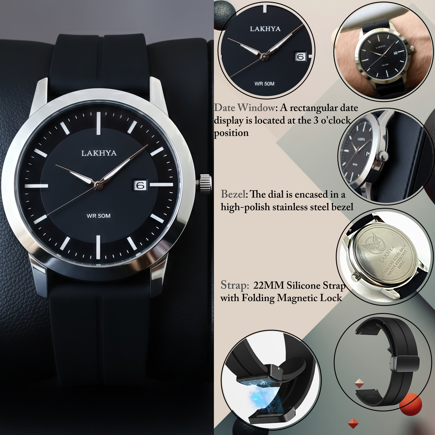 Image of LAKHYA Watch Analog Watch - For Men