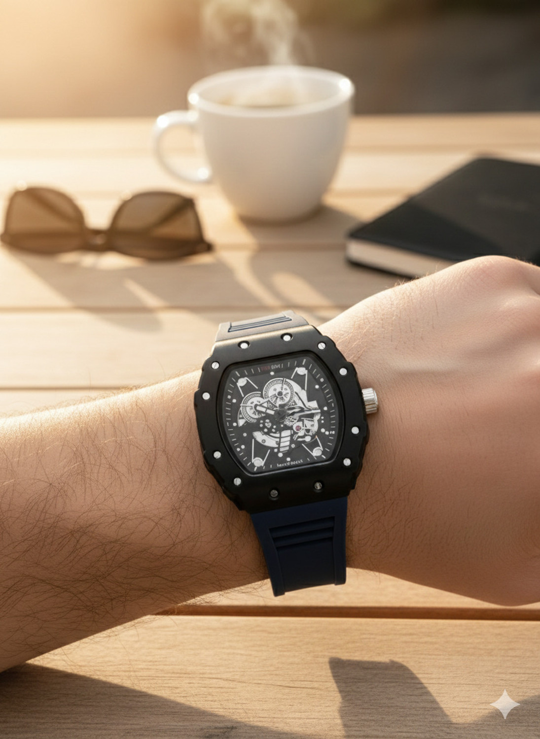 Image of VRUSABH BLUE SPORTWATCH 6145 Analog Watch - For Men