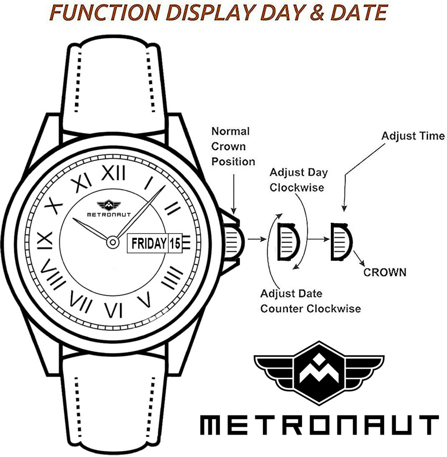 Image of METRONAUT Metronaut Water Resistant Classic Branded Premium Boy Analog Wrist Watch For Men Analog Watch - For Men