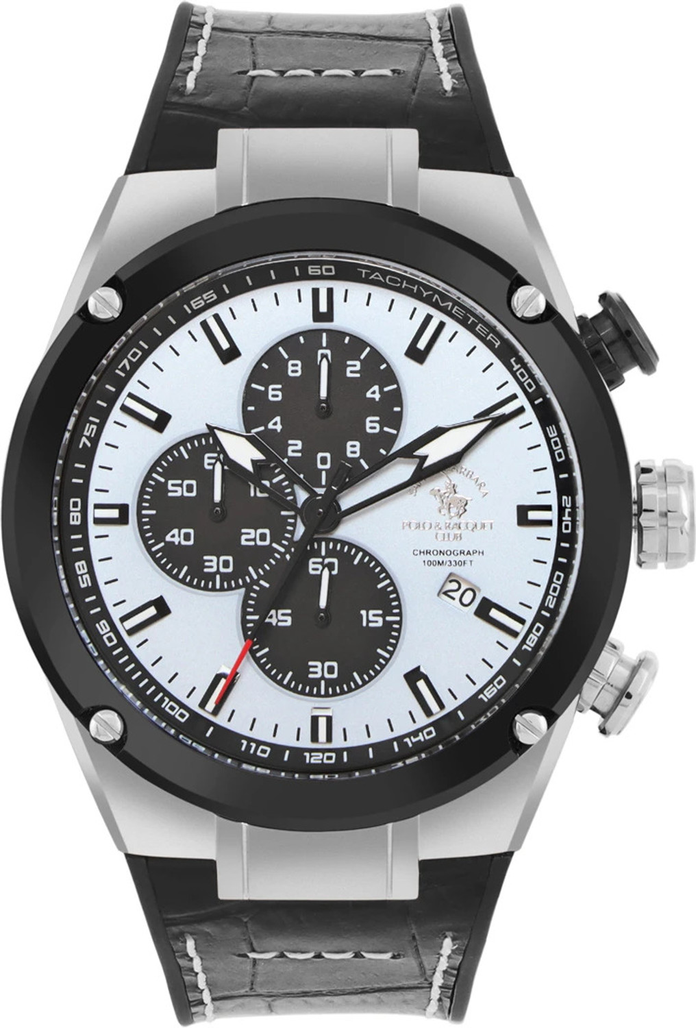 Image of Santa Barbara Polo & Racquet Club SB.3.10001-2 Chronograph Light Blue Dial Quartz Analog Watch - For Men