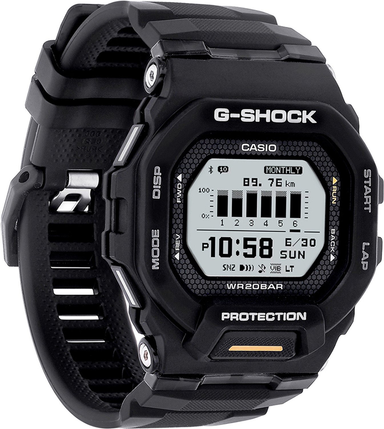 Image of CASIO GBD-200-1A1DR G-SHOCK Digital Watch - For Men