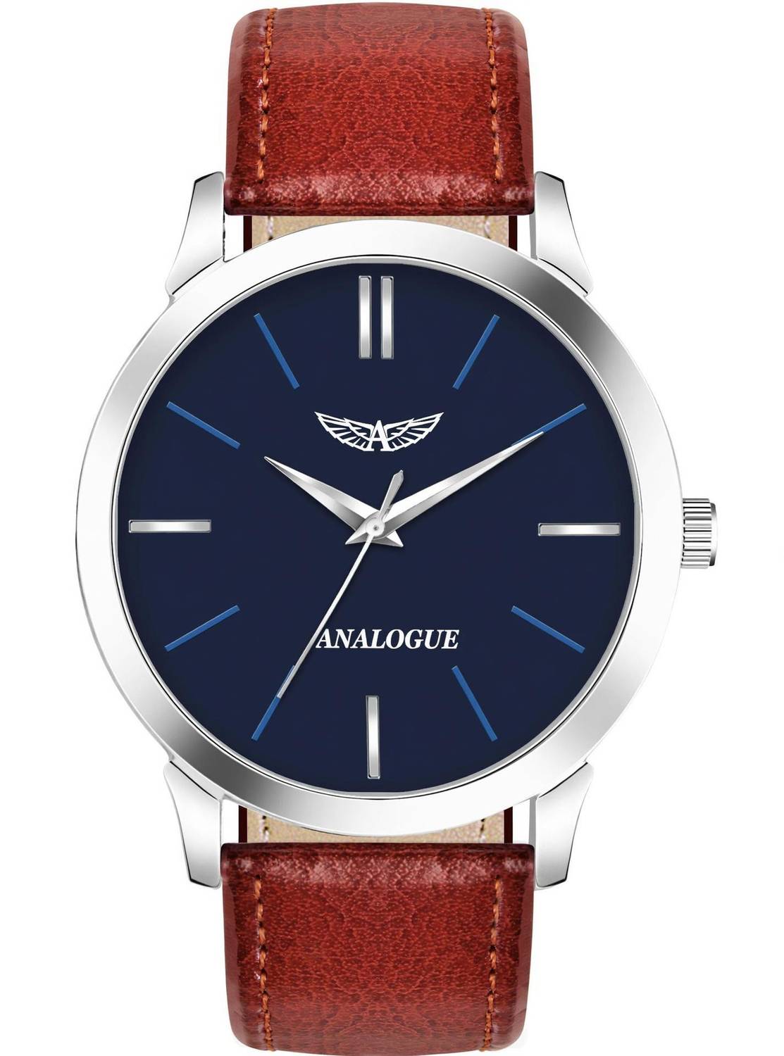 ANALOGUE Ultra Slim Series | Synthetic Leather | Slim Strap | Trending | 1 Year Warranty Ultra Slim Series | Synthetic Leather | Slim Strap | Trending | 1 Year Warranty Analog Watch - For Men