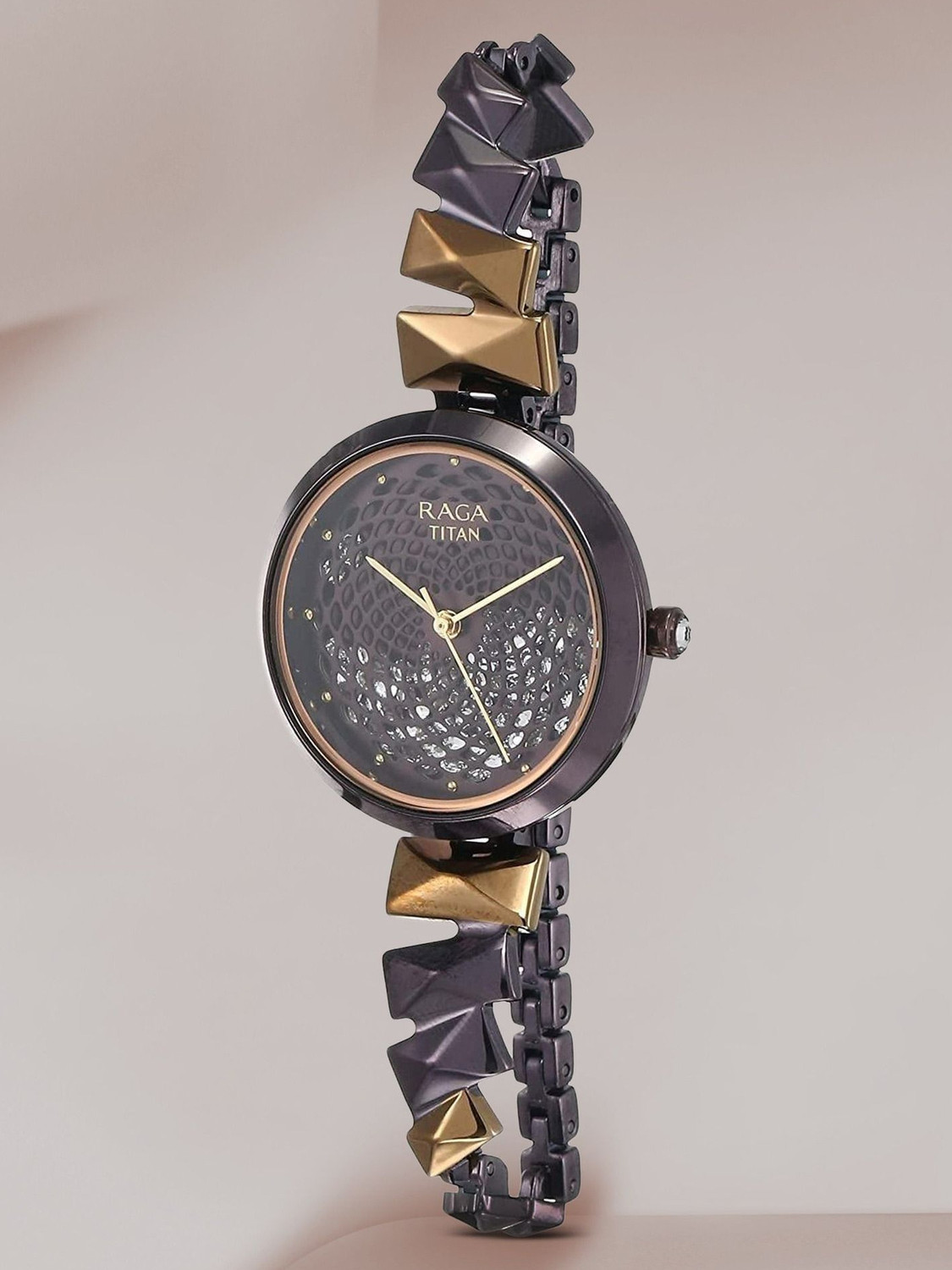 Image of Titan Analog Brown Dial Women's Watch Raga Facets Analog Watch - For Women