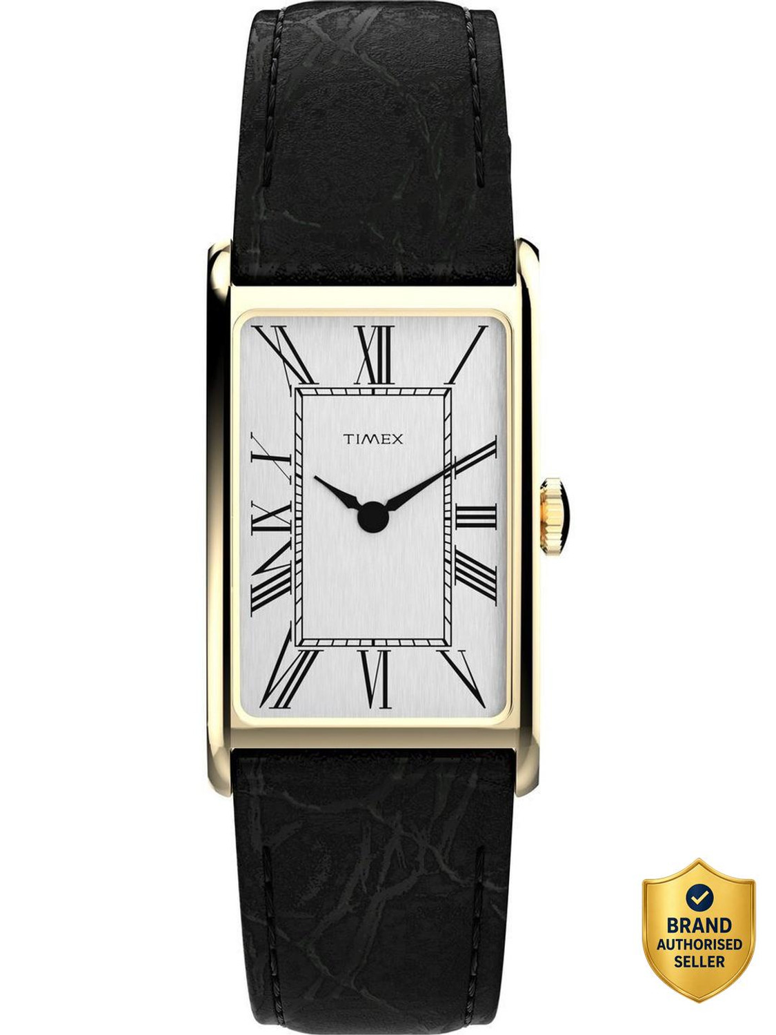 Image of TIMEX Reissue Rectangle 21mm White Analog Watch - For Men & Women TW2Y56200UJ