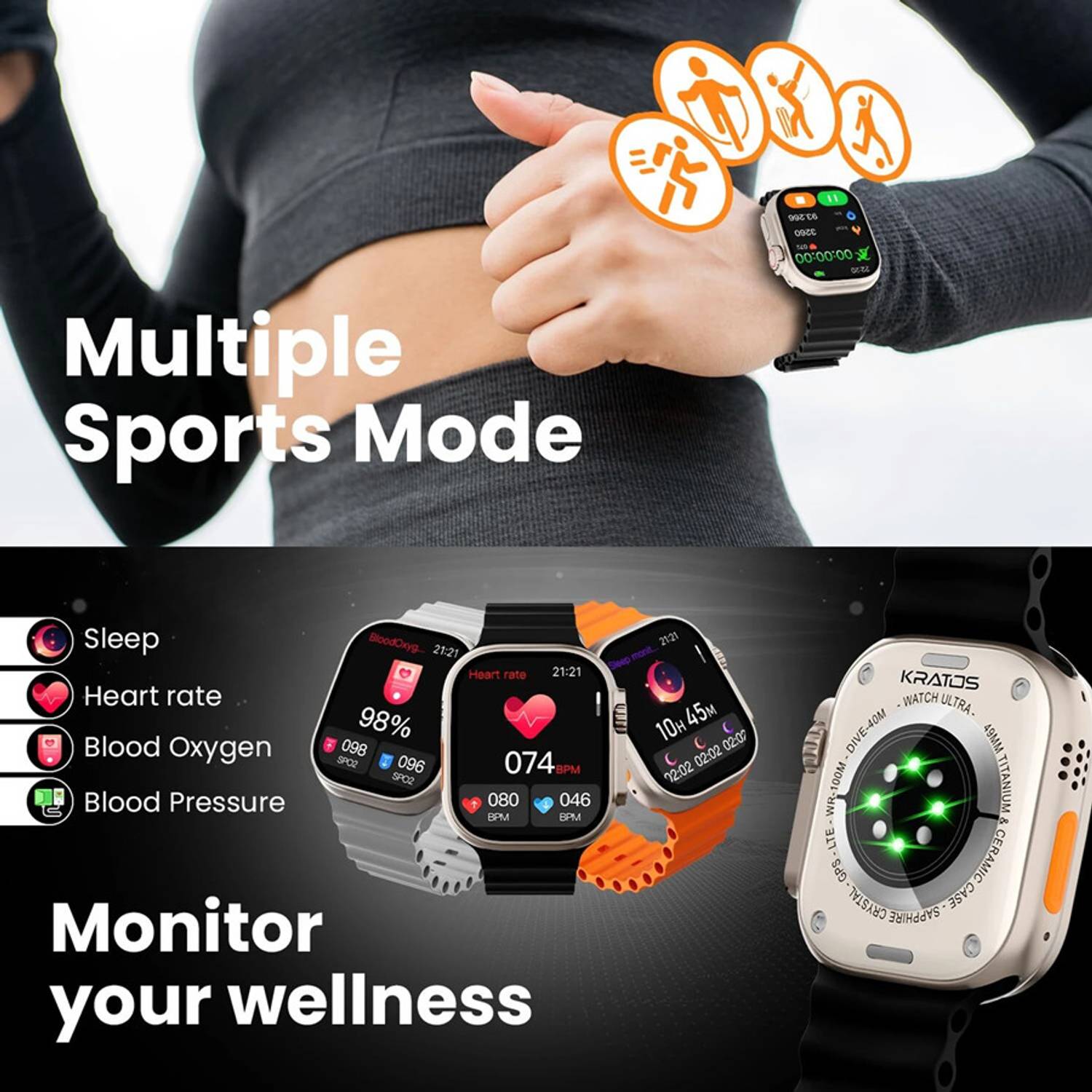 MASA T-800 Digital Watch - Image 5