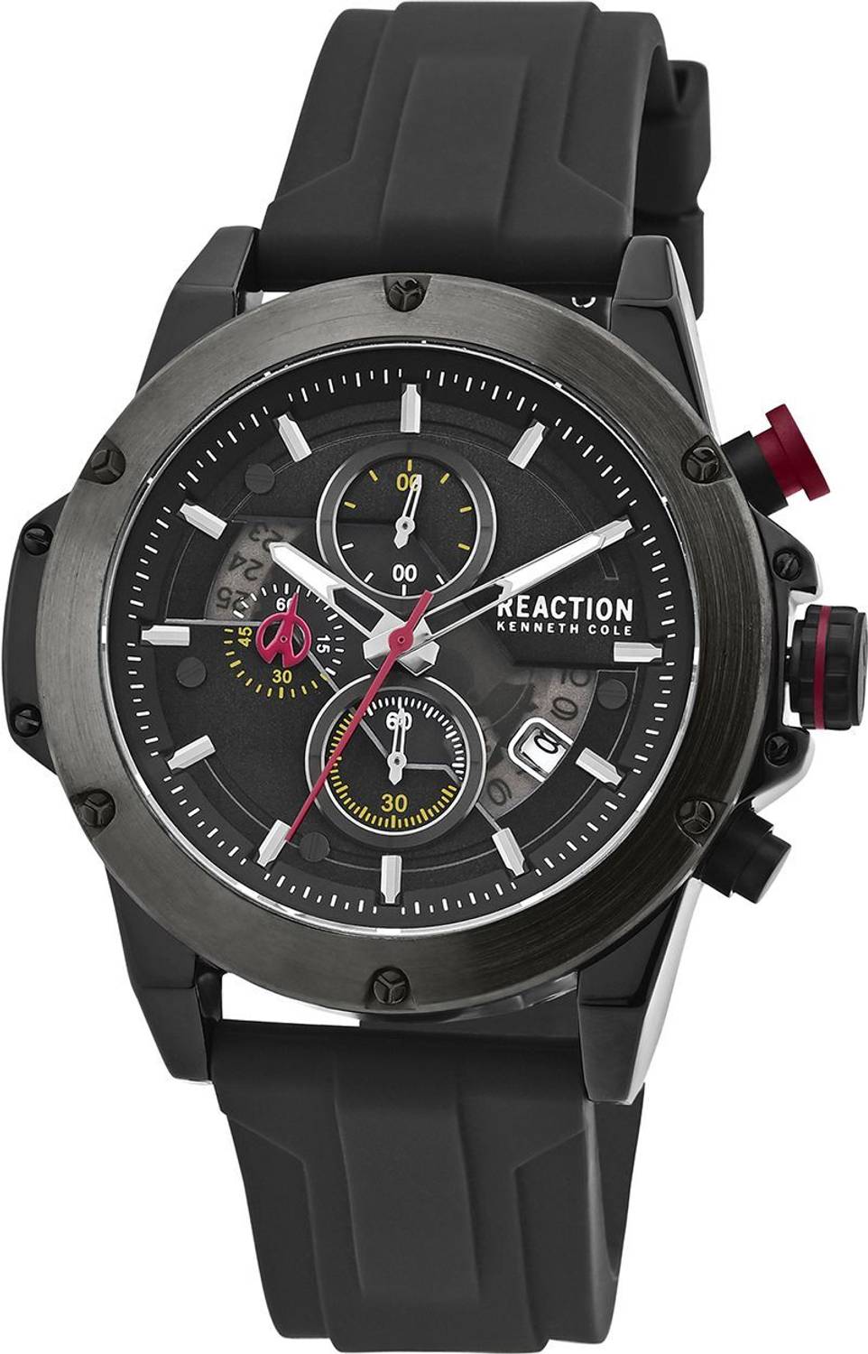 Kenneth Cole Reaction Chronograph Black Dial Watch - Image 2