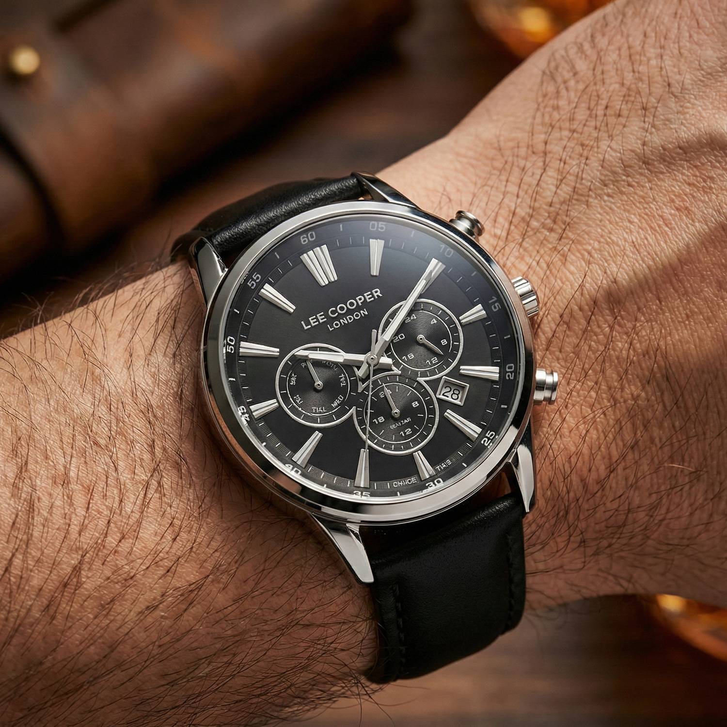 LEE COOPER LC07506.351 Dual Time Analog Watch - Image 5