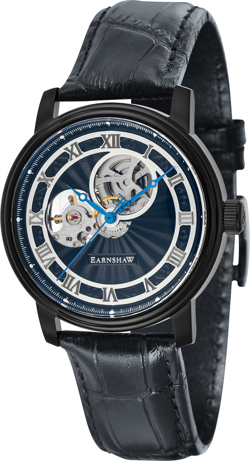 Image of Earnshaw ES-8097-04 Westminster Mechanical Analog Watch - For Men